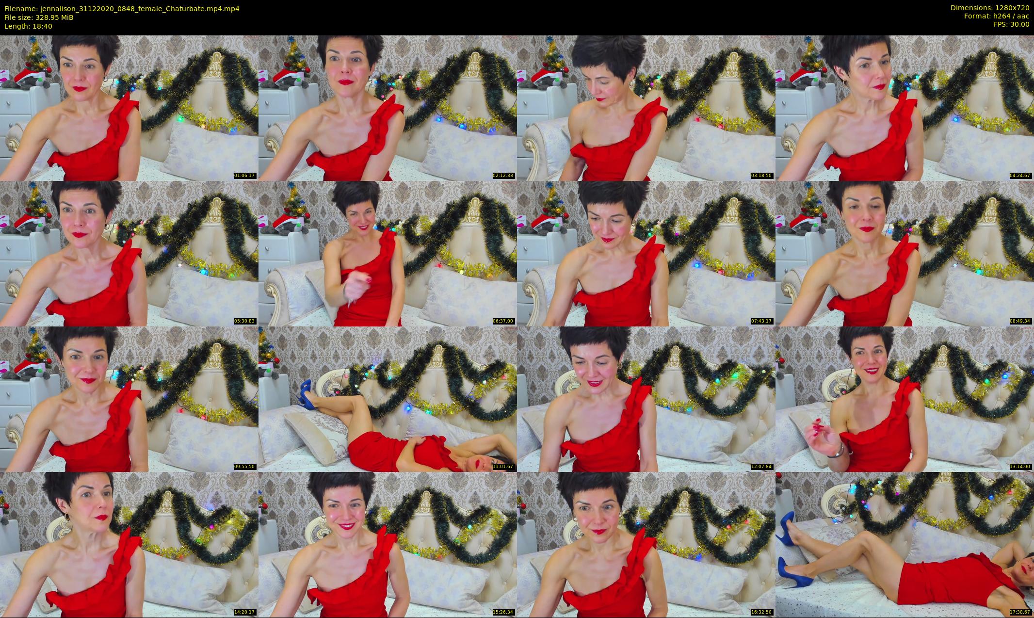 jennalison — 19 minute Chaturbate female cam show recording, 720p, Dec 31, 2020