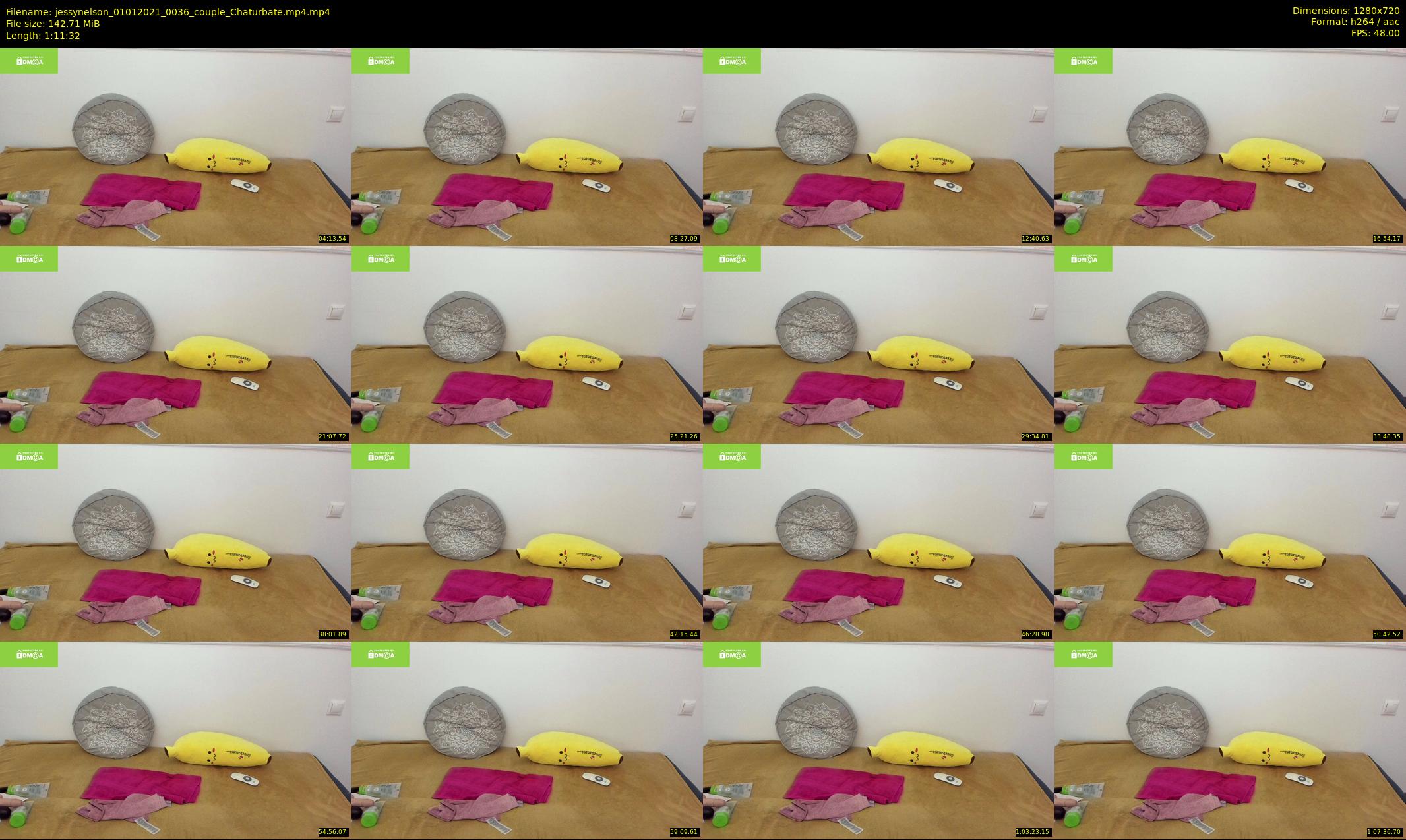 jessynelson — 72 minute Chaturbate female cam show recording, 720p, Jan 1, 2021