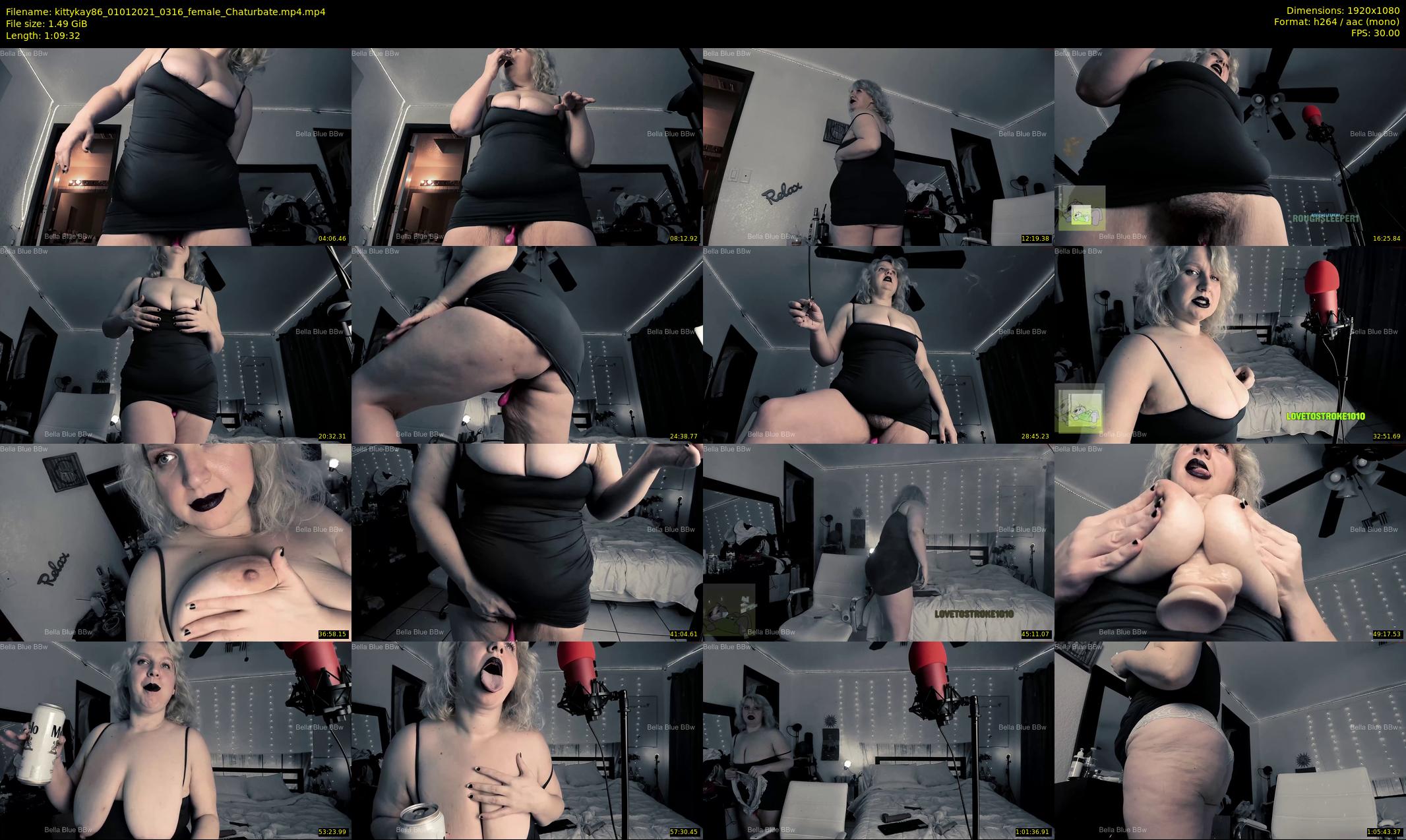 kittykay86 — 70 minute Chaturbate female cam show recording, 1080p, Jan 1, 2021