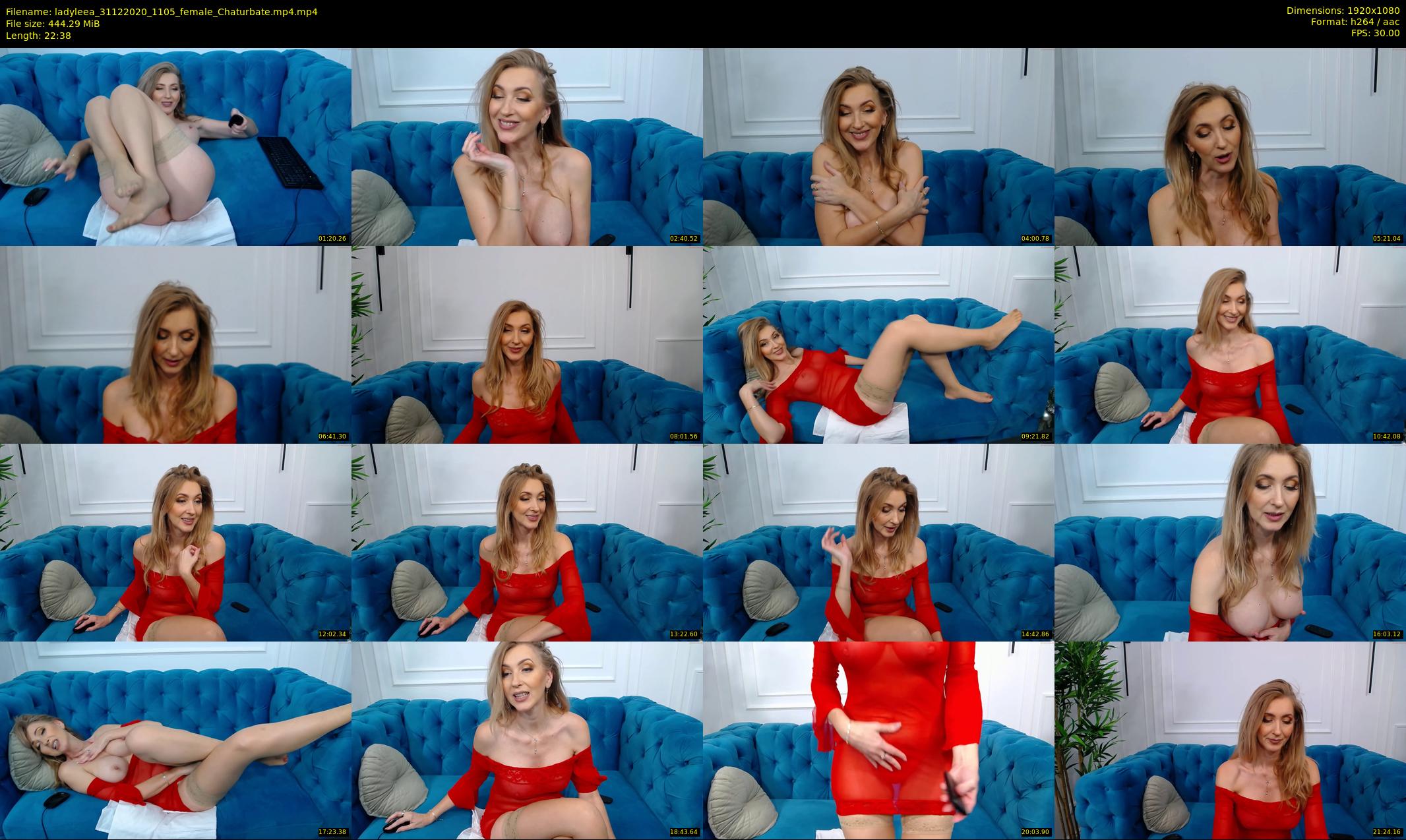 ladyleea — 23 minute Chaturbate female cam show recording, 1080p, Dec 31, 2020