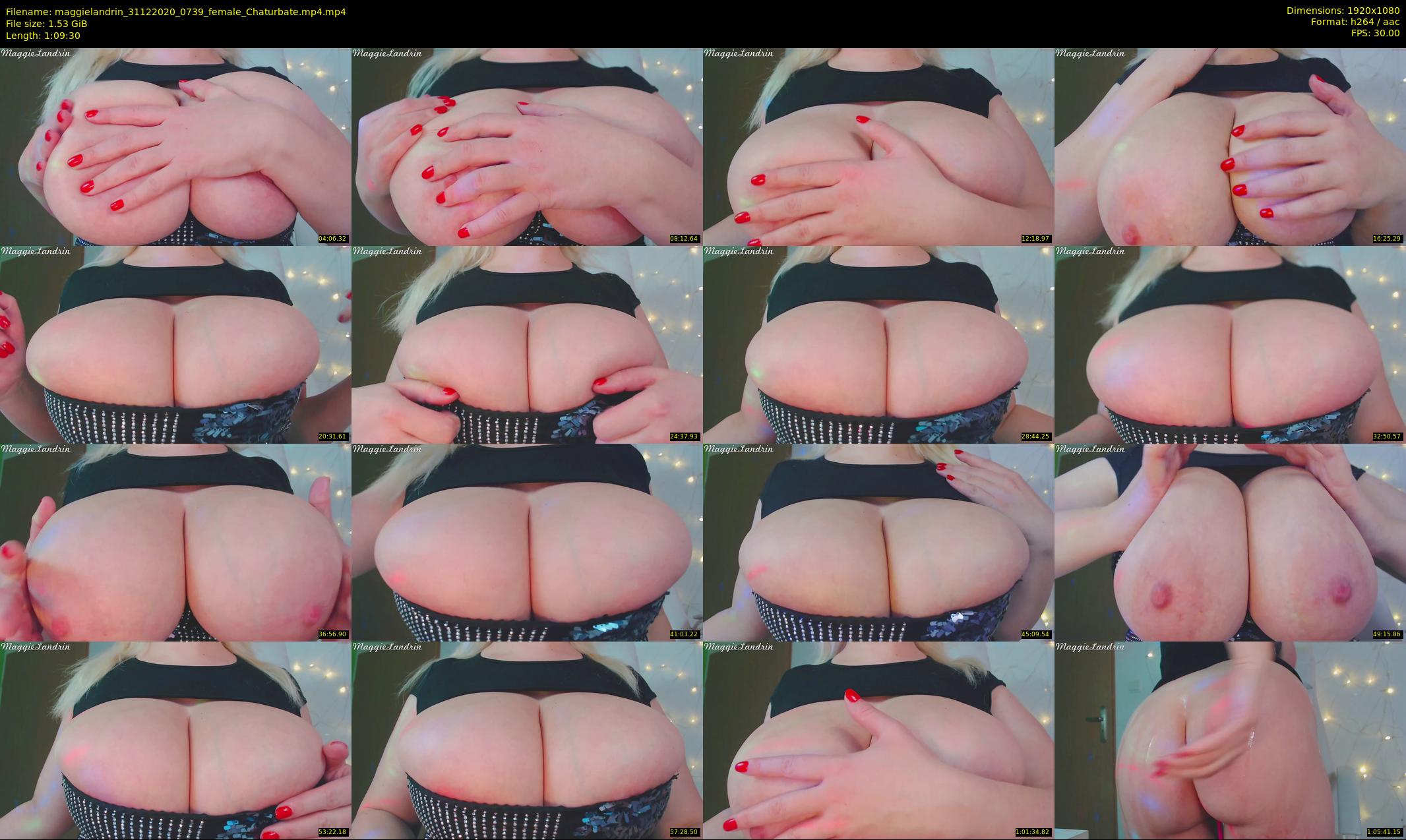 maggielandrin — 70 minute Chaturbate female cam show recording, 1080p, Dec 31, 2020