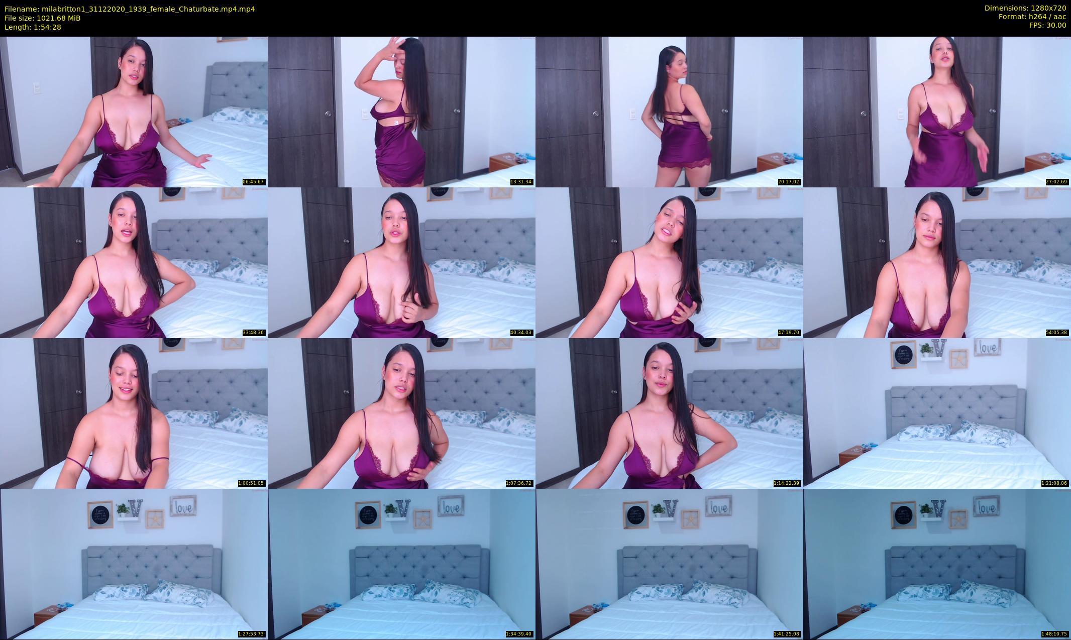 milabritton1 — 115 minute Chaturbate female cam show recording, 720p, Dec 31, 2020