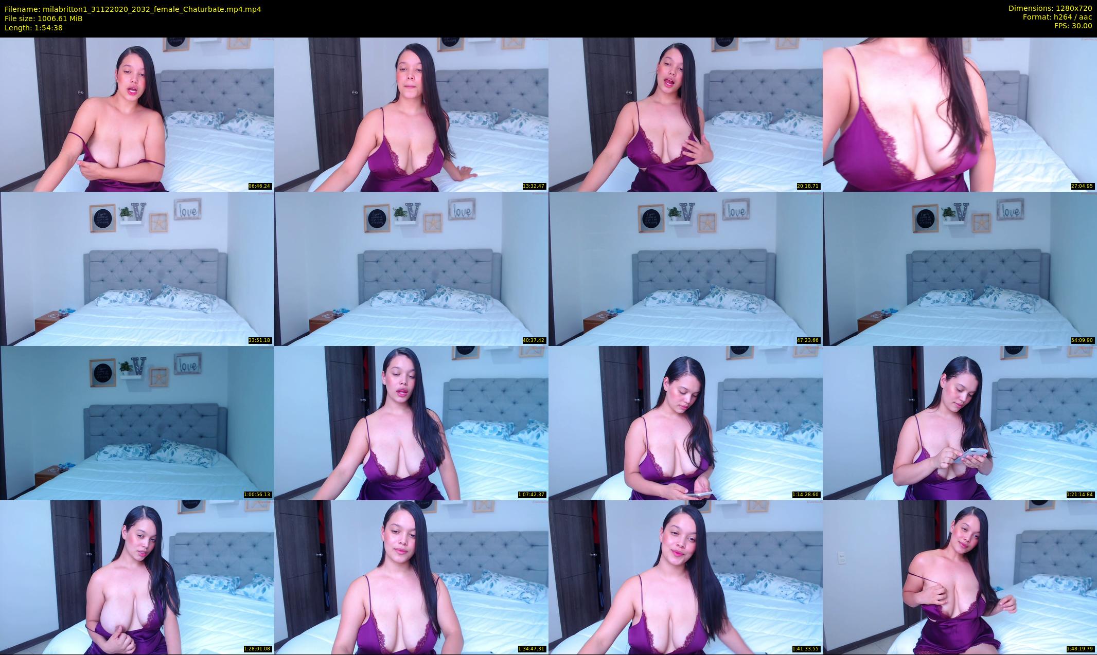 milabritton1 — 115 minute Chaturbate female cam show recording, 720p, Dec 31, 2020