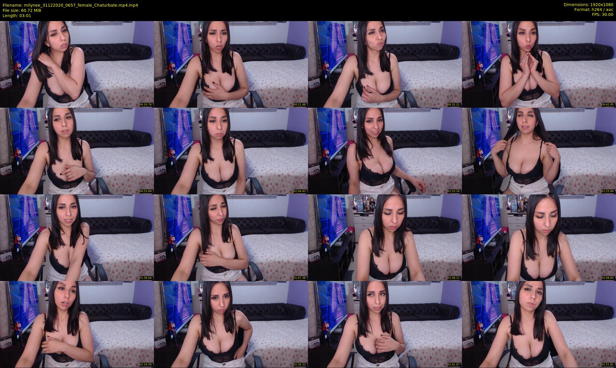 milynee — 4 minute Chaturbate female cam show recording, 1080p, Dec 31, 2020