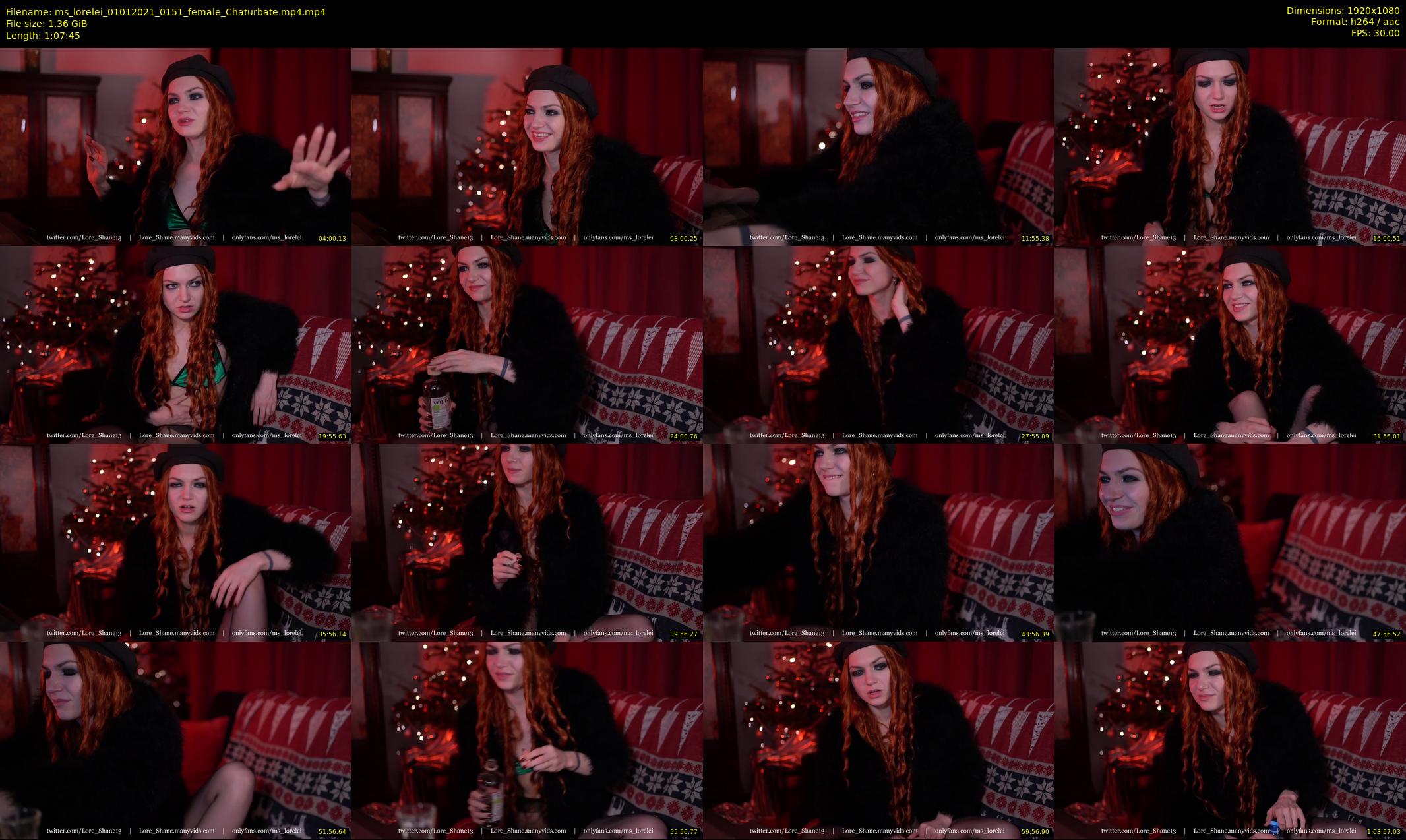 ms_lorelei — 68 minute Chaturbate female cam show recording, 1080p, Jan 1, 2021