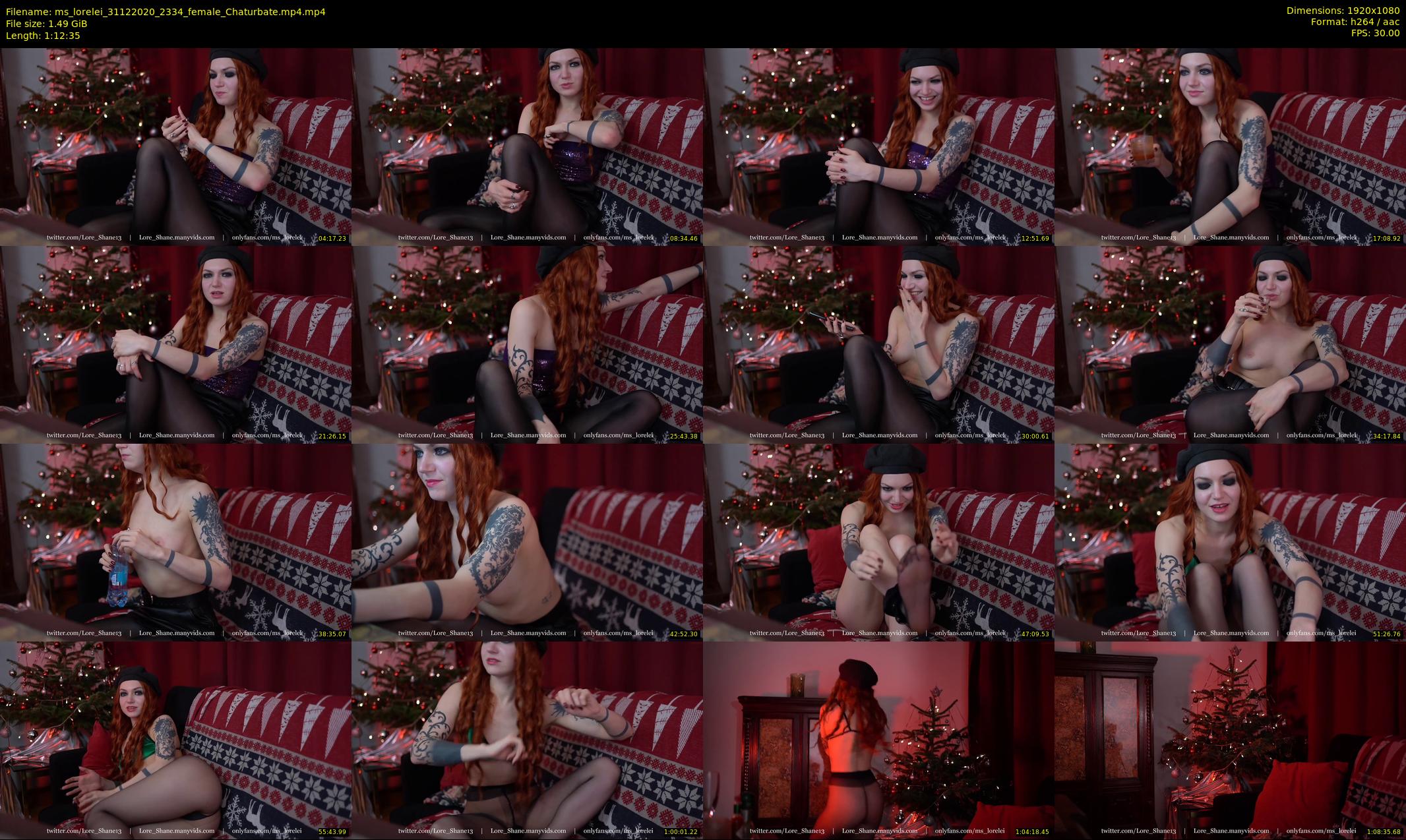 ms_lorelei — 73 minute Chaturbate female cam show recording, 1080p, Dec 31, 2020