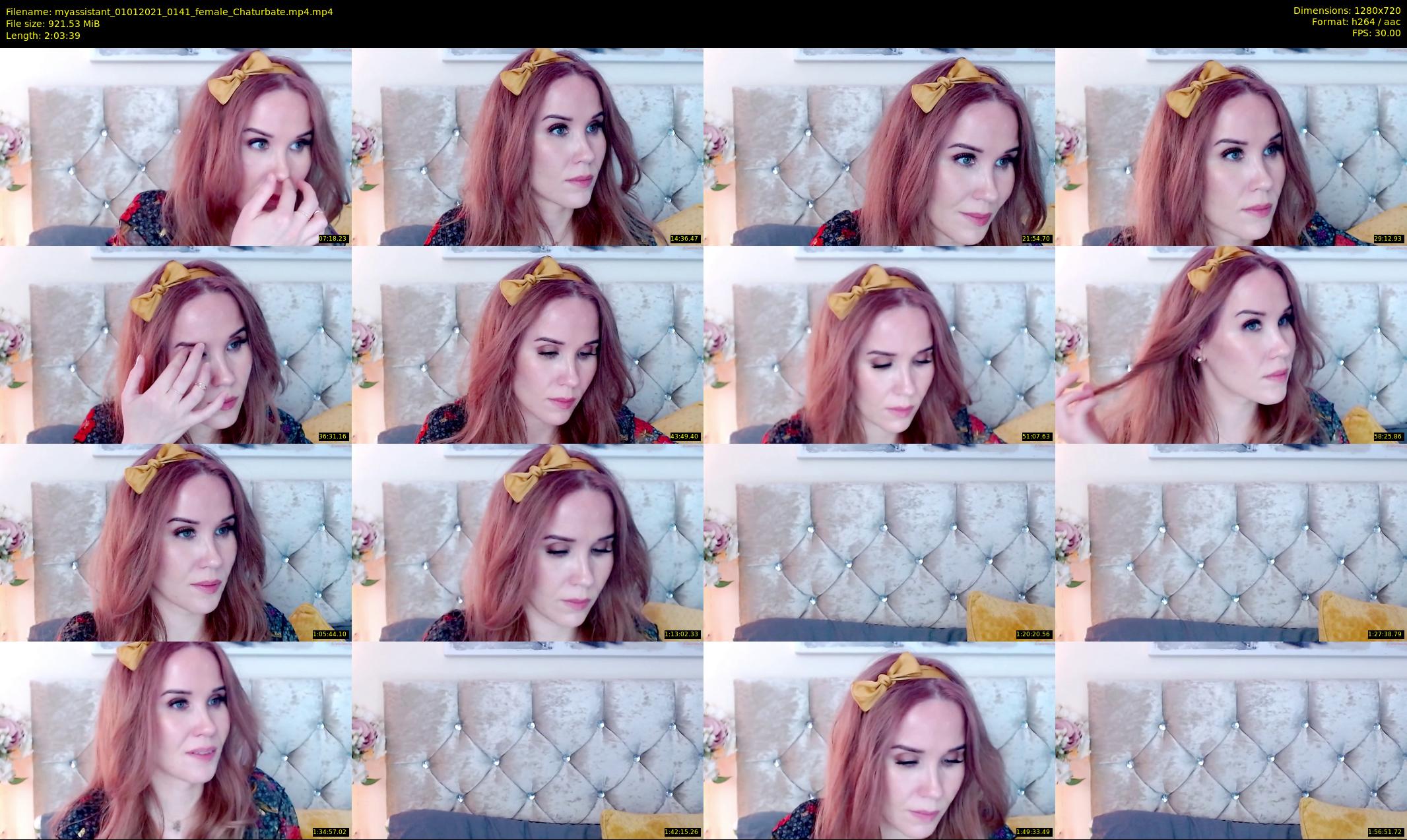 myassistant — 124 minute Chaturbate female cam show recording, 720p, Jan 1, 2021