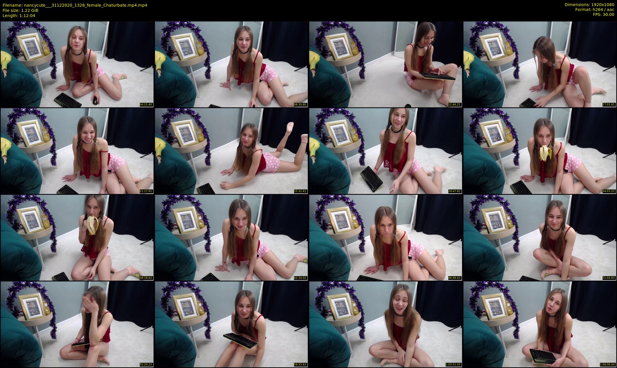 nancycute__ — 73 minute Chaturbate female cam show recording, 1080p, Dec 31, 2020