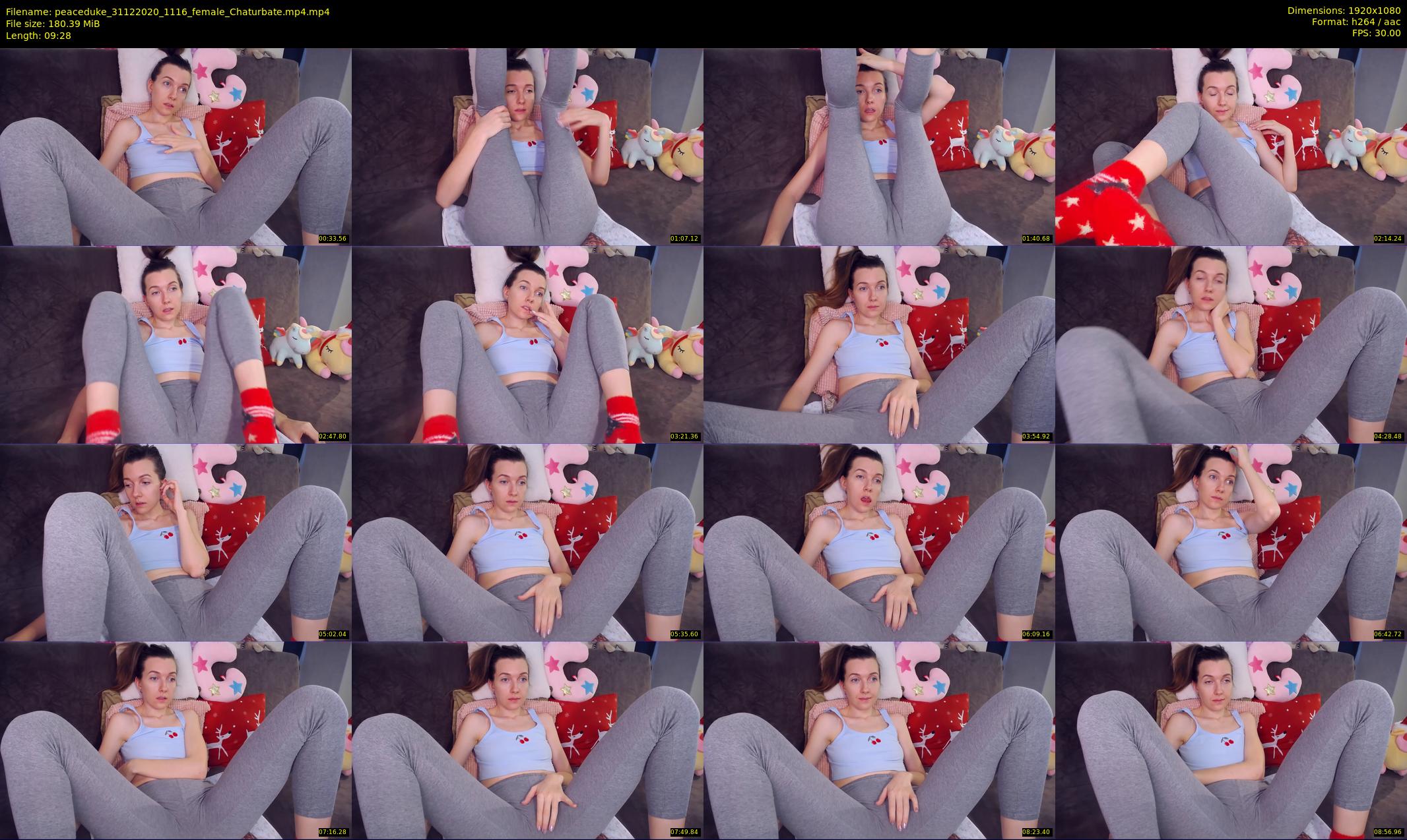 peaceduke — 10 minute Chaturbate female cam show recording, 1080p, Dec 31, 2020