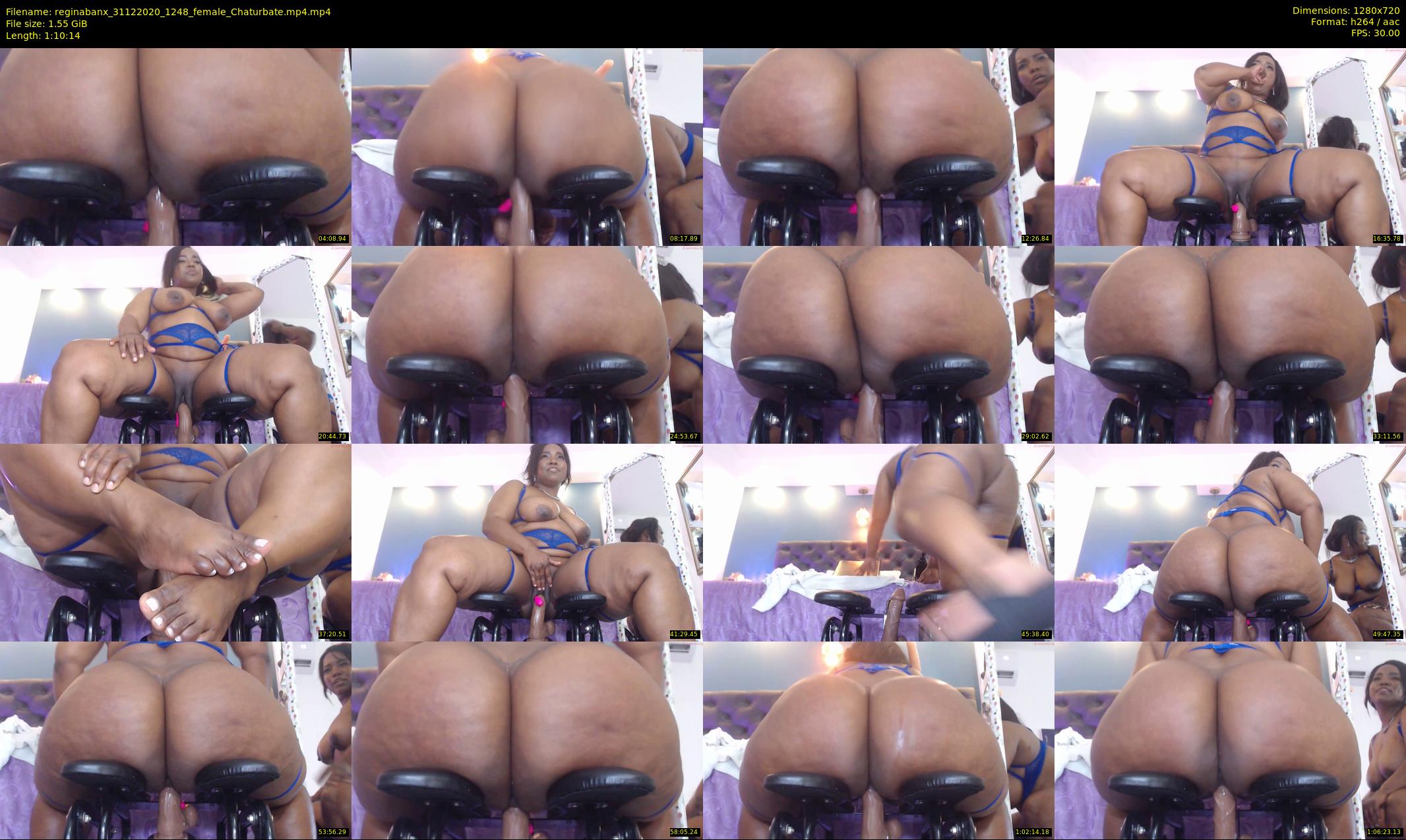 reginabanx — 71 minute Chaturbate female cam show recording, 720p, Dec 31, 2020