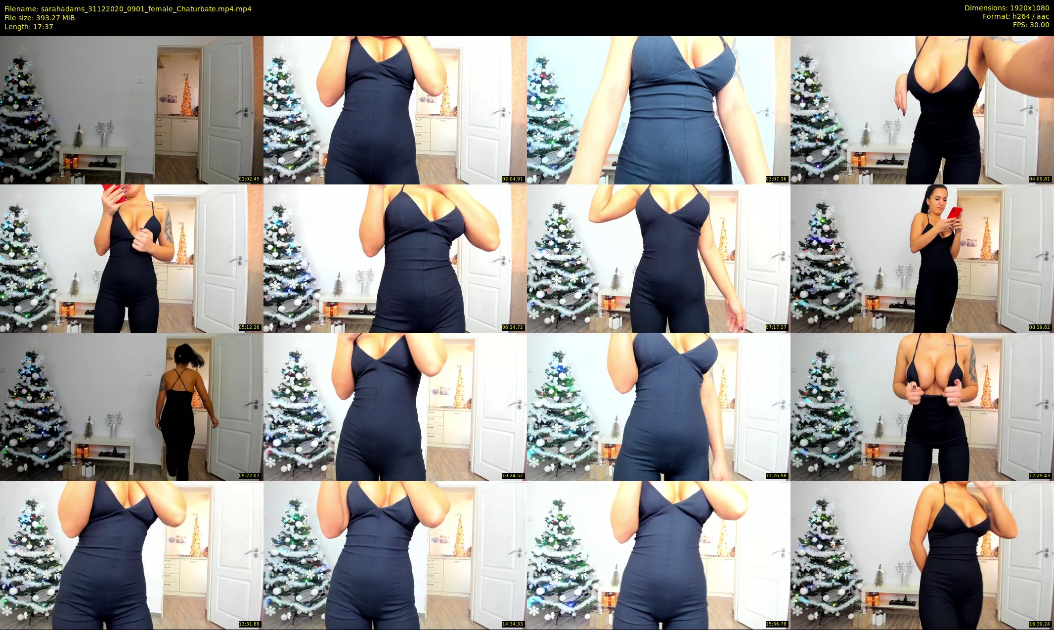 sarahadams — 18 minute Chaturbate female cam show recording, 1080p, Dec 31, 2020