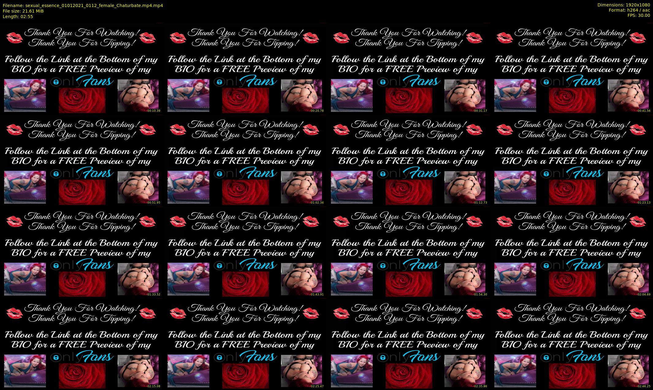 sexual_essence — 3 minute Chaturbate female cam show recording, 1080p, Jan 1, 2021