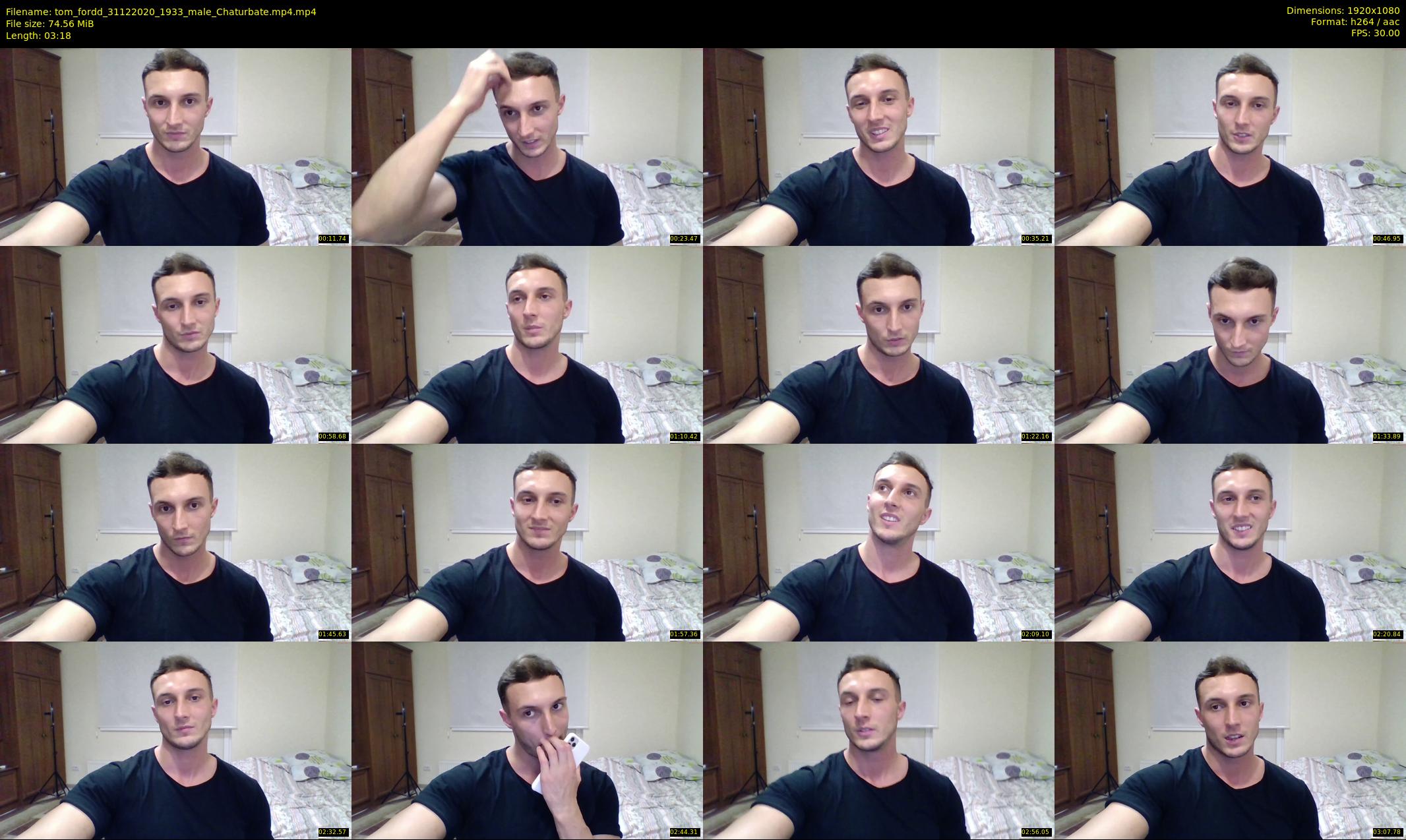 tom_fordd — 4 minute Chaturbate male cam show recording, 1080p, Dec 31, 2020