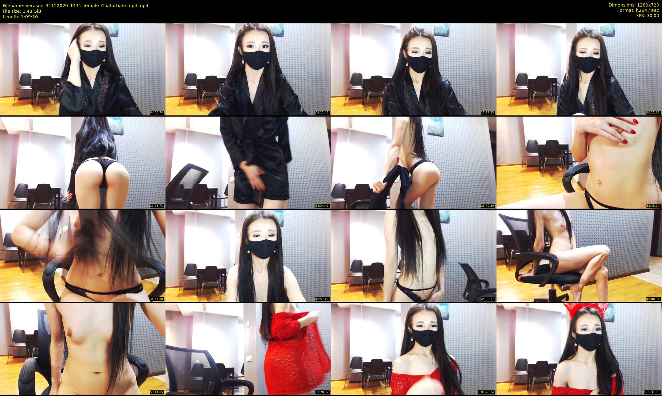 verasun — 70 minute Chaturbate female cam show recording, 720p, Dec 31, 2020