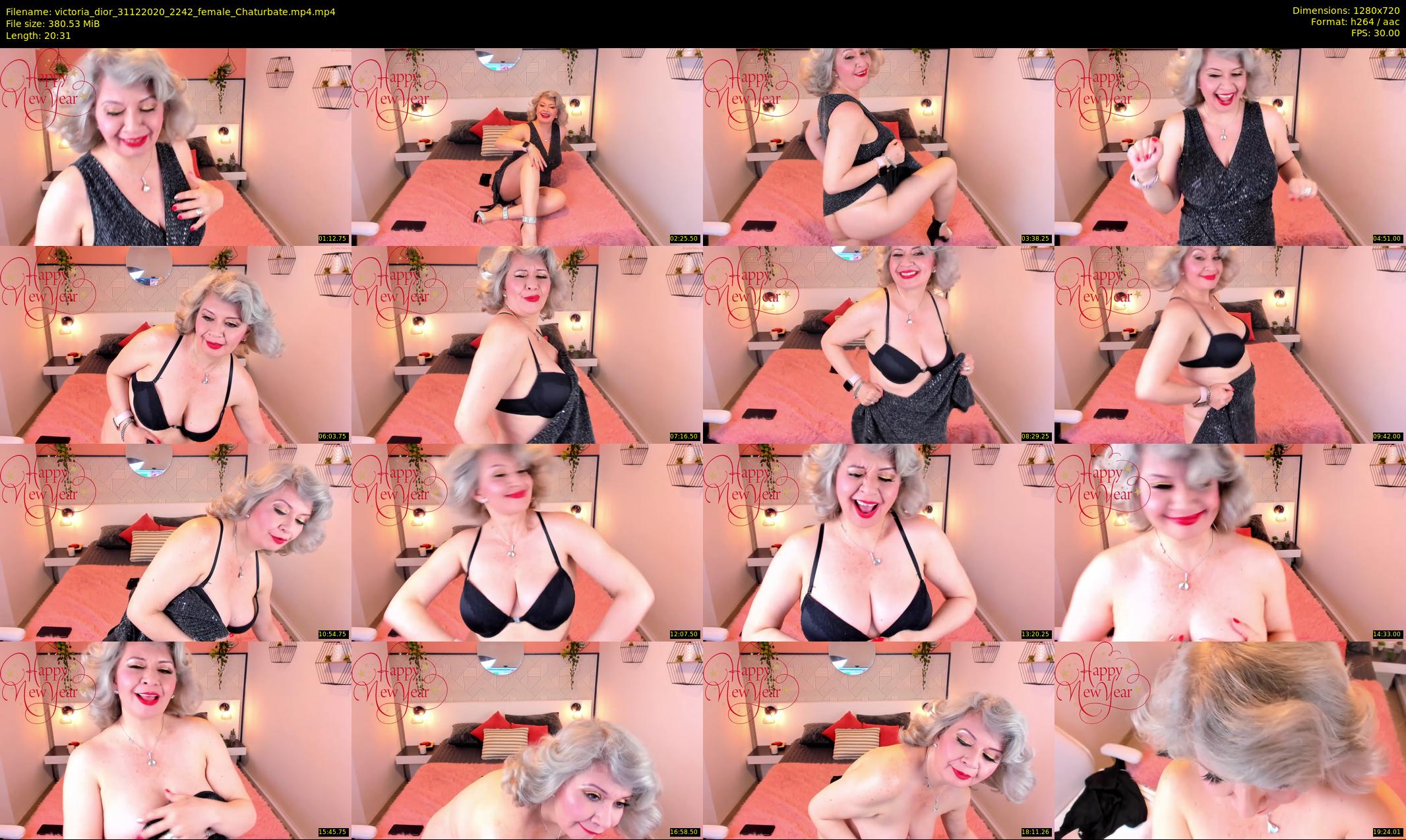victoria_dior — 21 minute Chaturbate female cam show recording, 720p, Dec 31, 2020