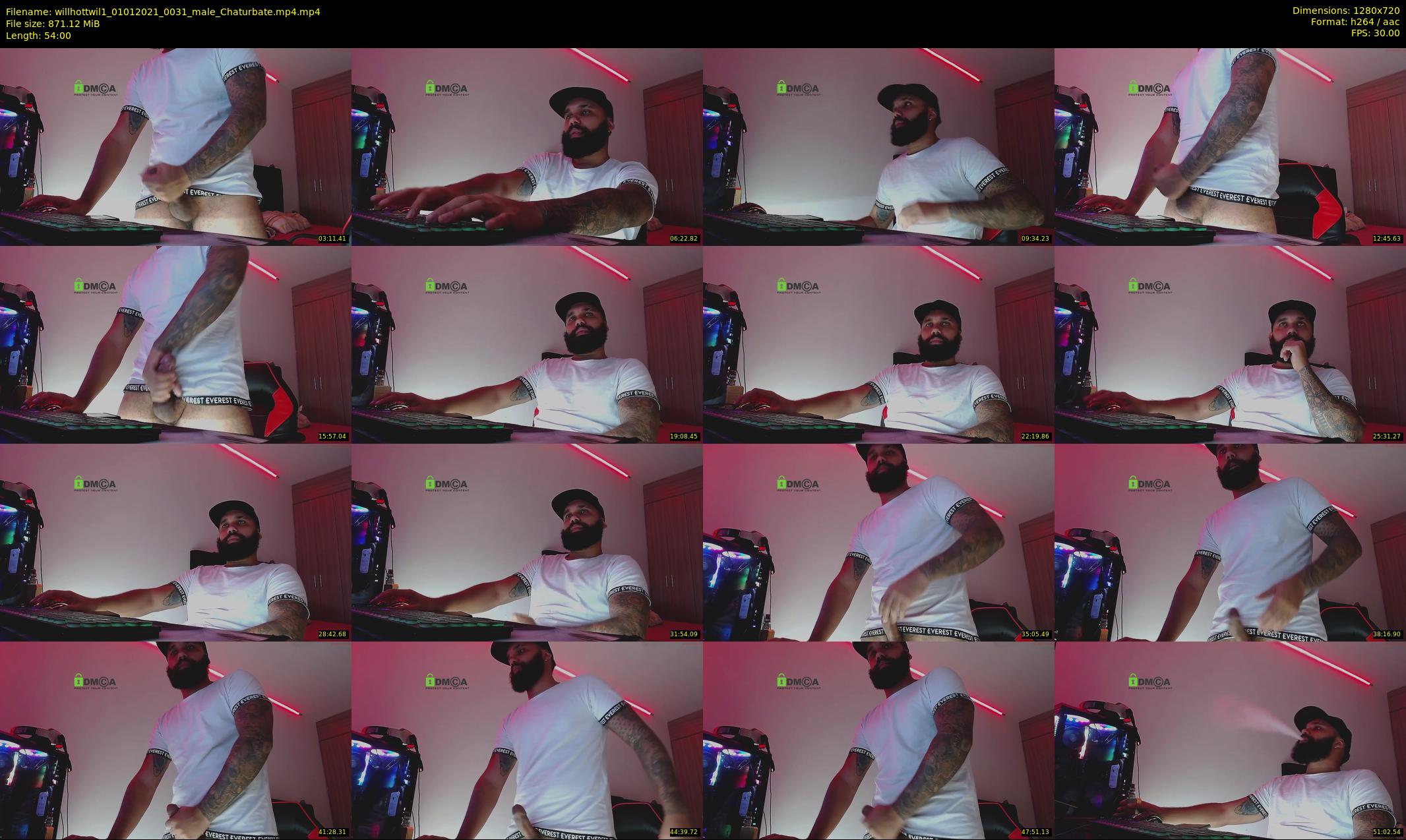 willhottwil1 — 54 minute Chaturbate couple cam show recording, 720p, Jan 1, 2021