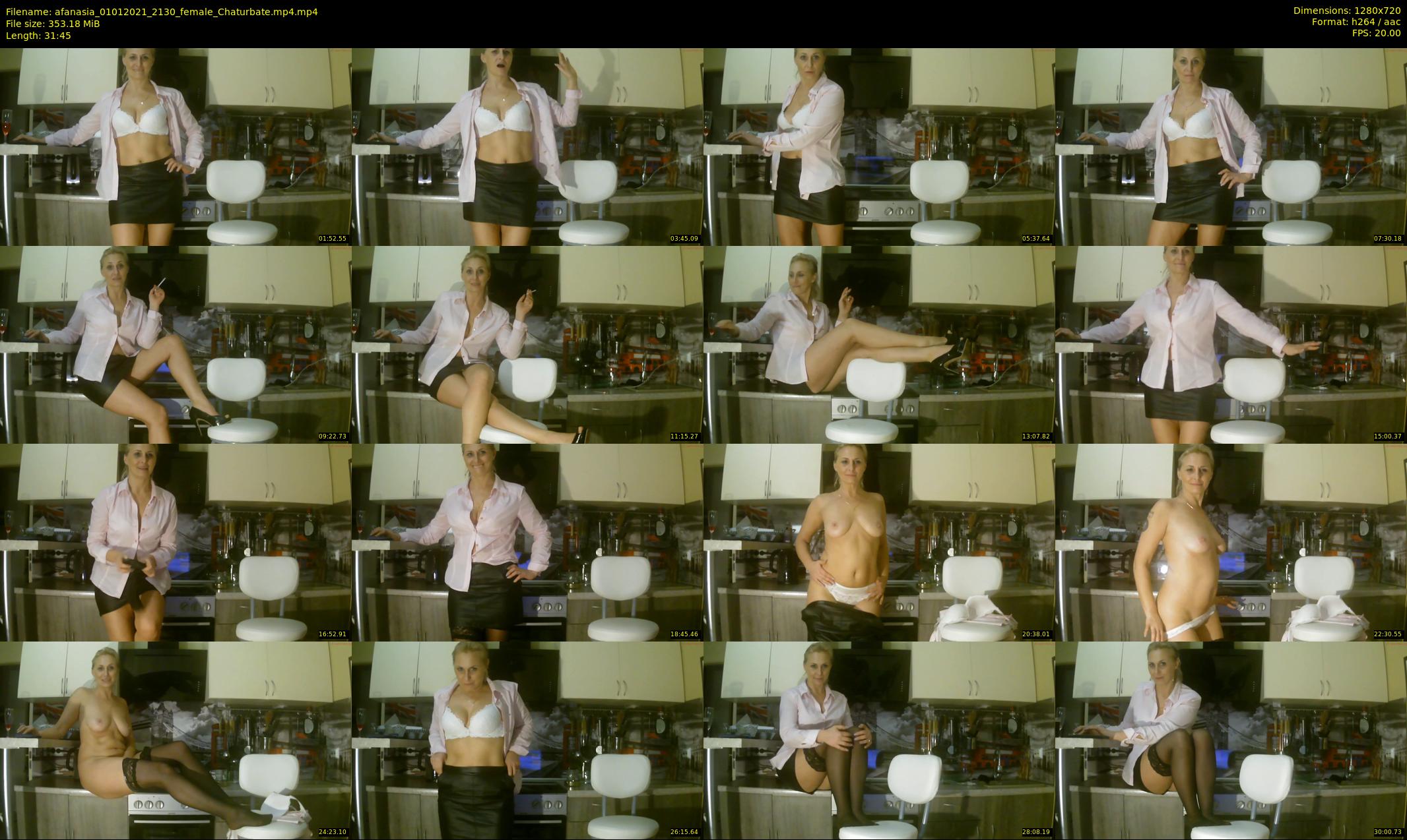 afanasia — 32 minute Chaturbate female cam show recording, 720p, Jan 1, 2021