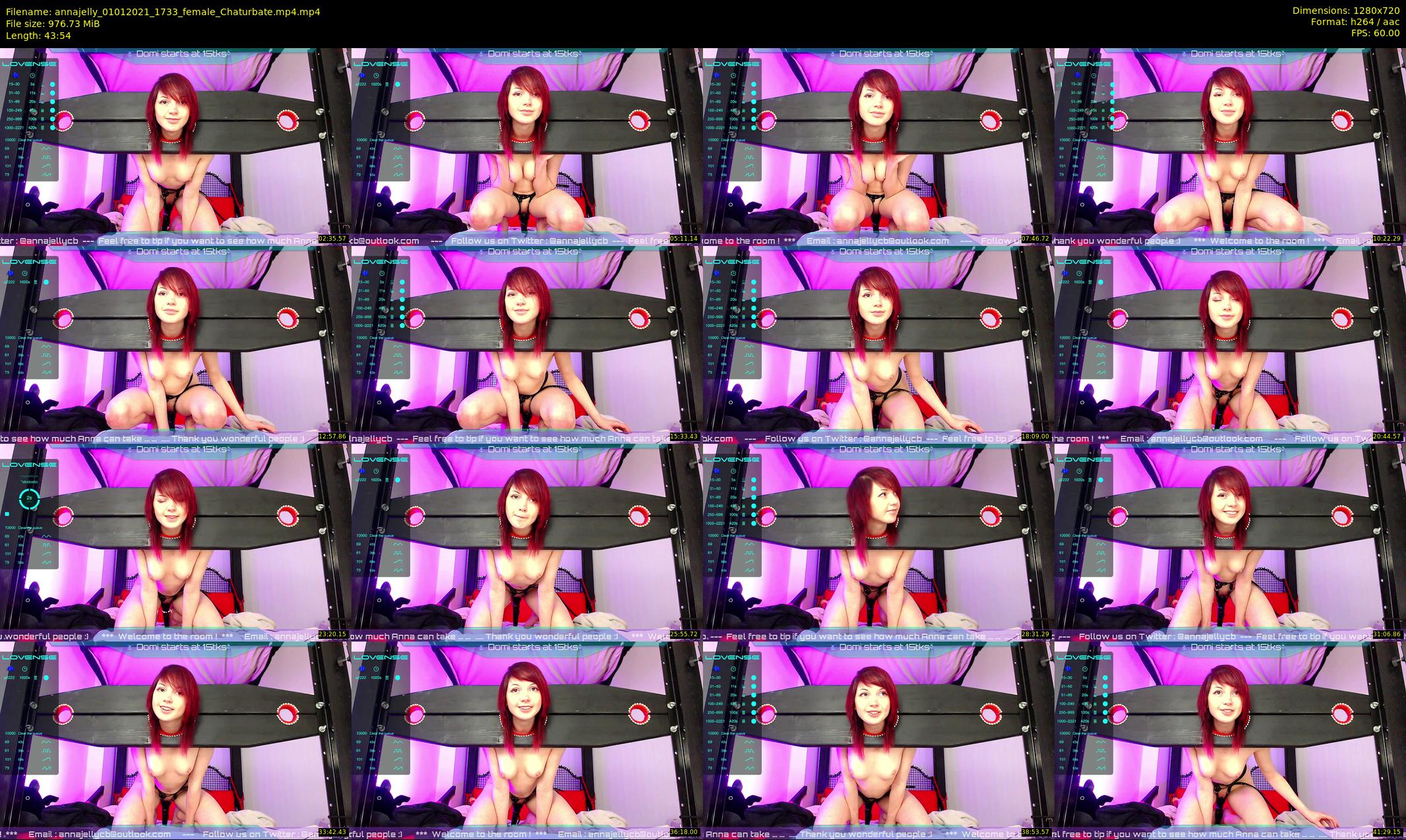 annajelly — 44 minute Chaturbate couple cam show recording, 720p, Jan 1, 2021
