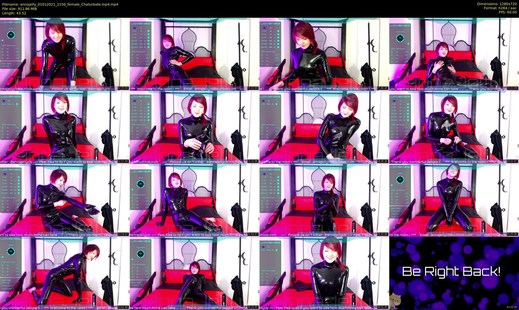 annajelly — 44 minute Chaturbate couple cam show recording, 720p, Jan 1, 2021