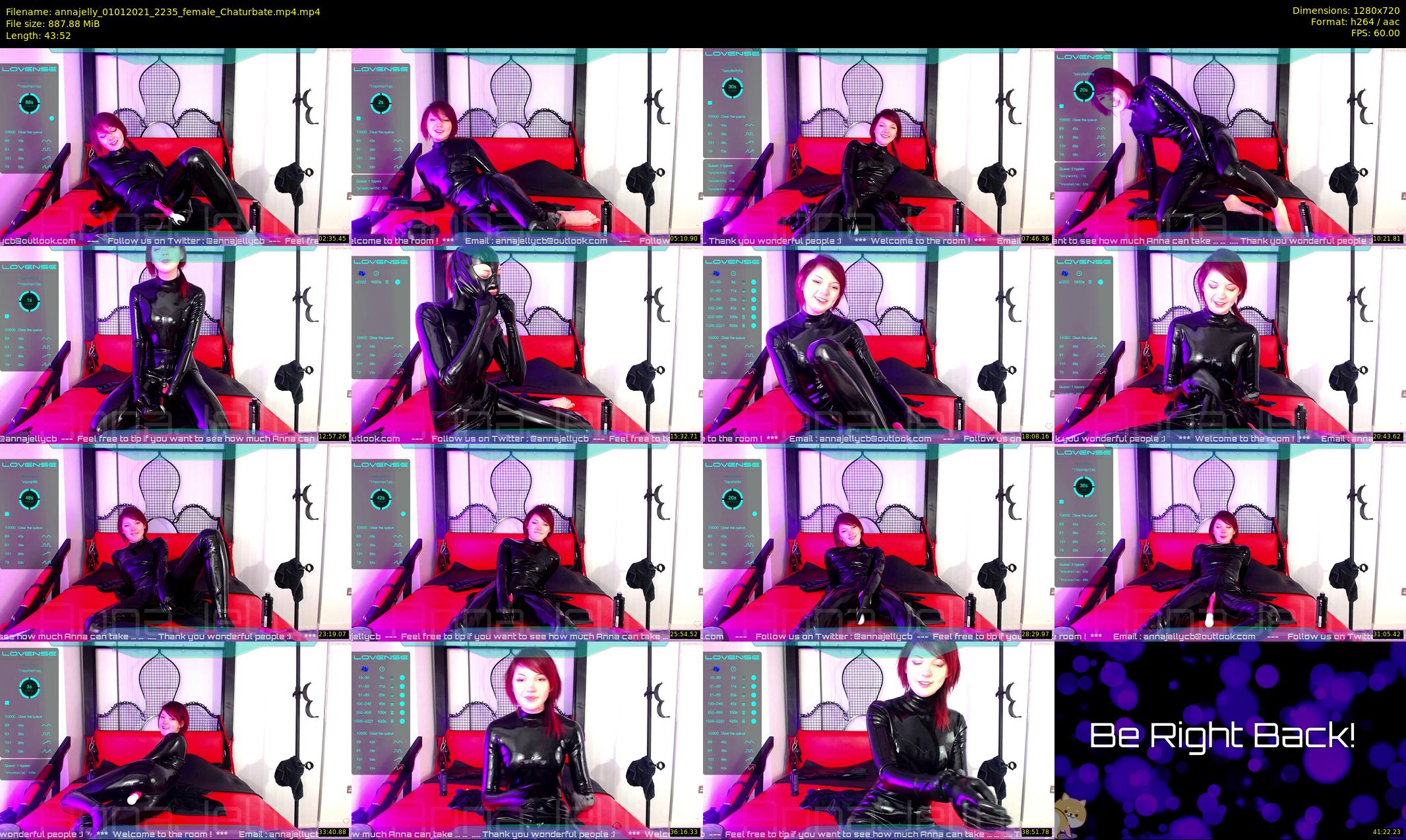 annajelly — 44 minute Chaturbate couple cam show recording, 720p, Jan 1, 2021