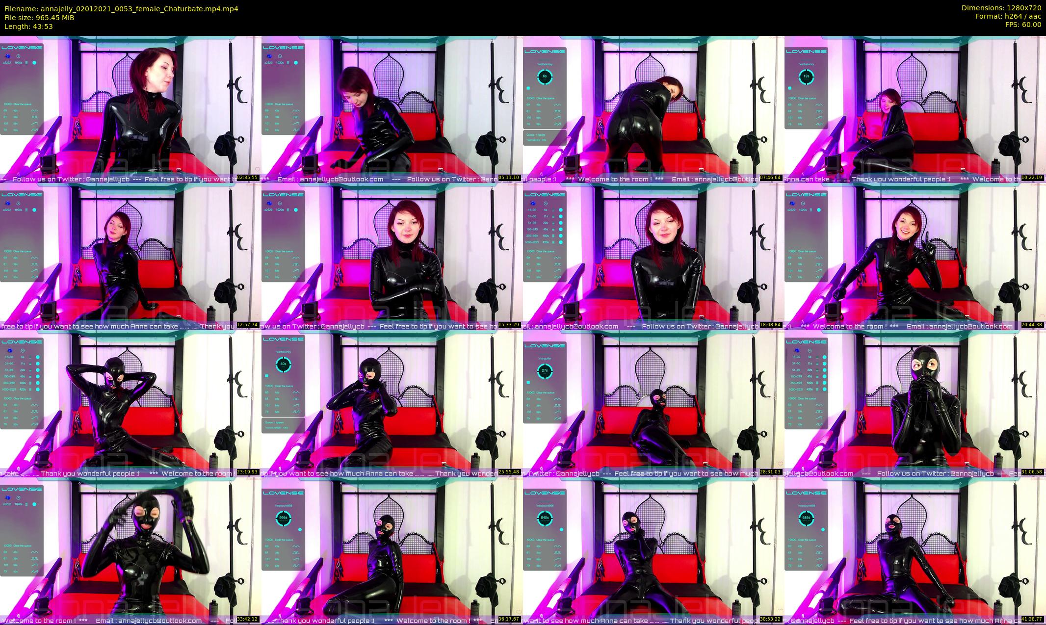 annajelly — 44 minute Chaturbate couple cam show recording, 720p, Jan 2, 2021