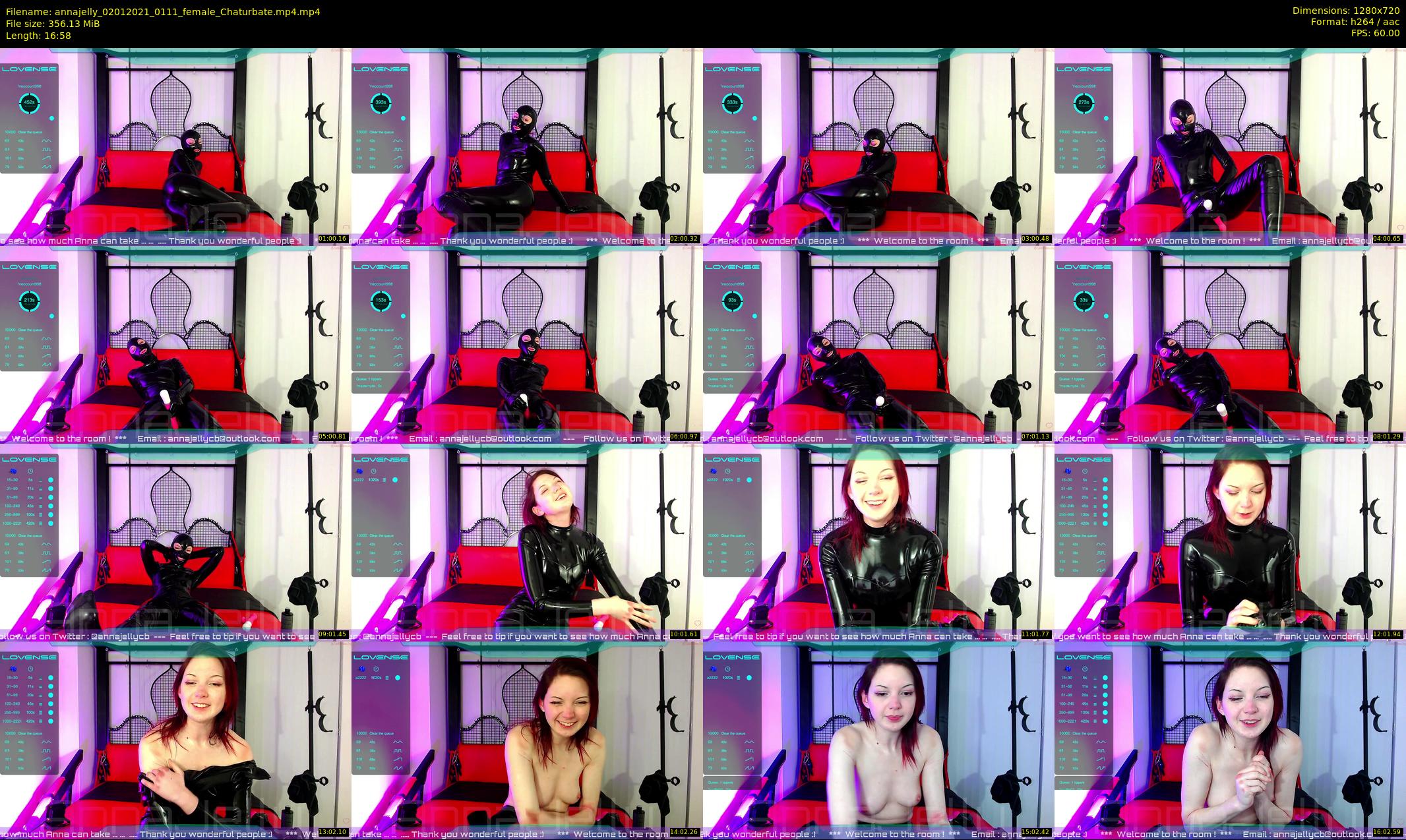 annajelly — 17 minute Chaturbate couple cam show recording, 720p, Jan 2, 2021