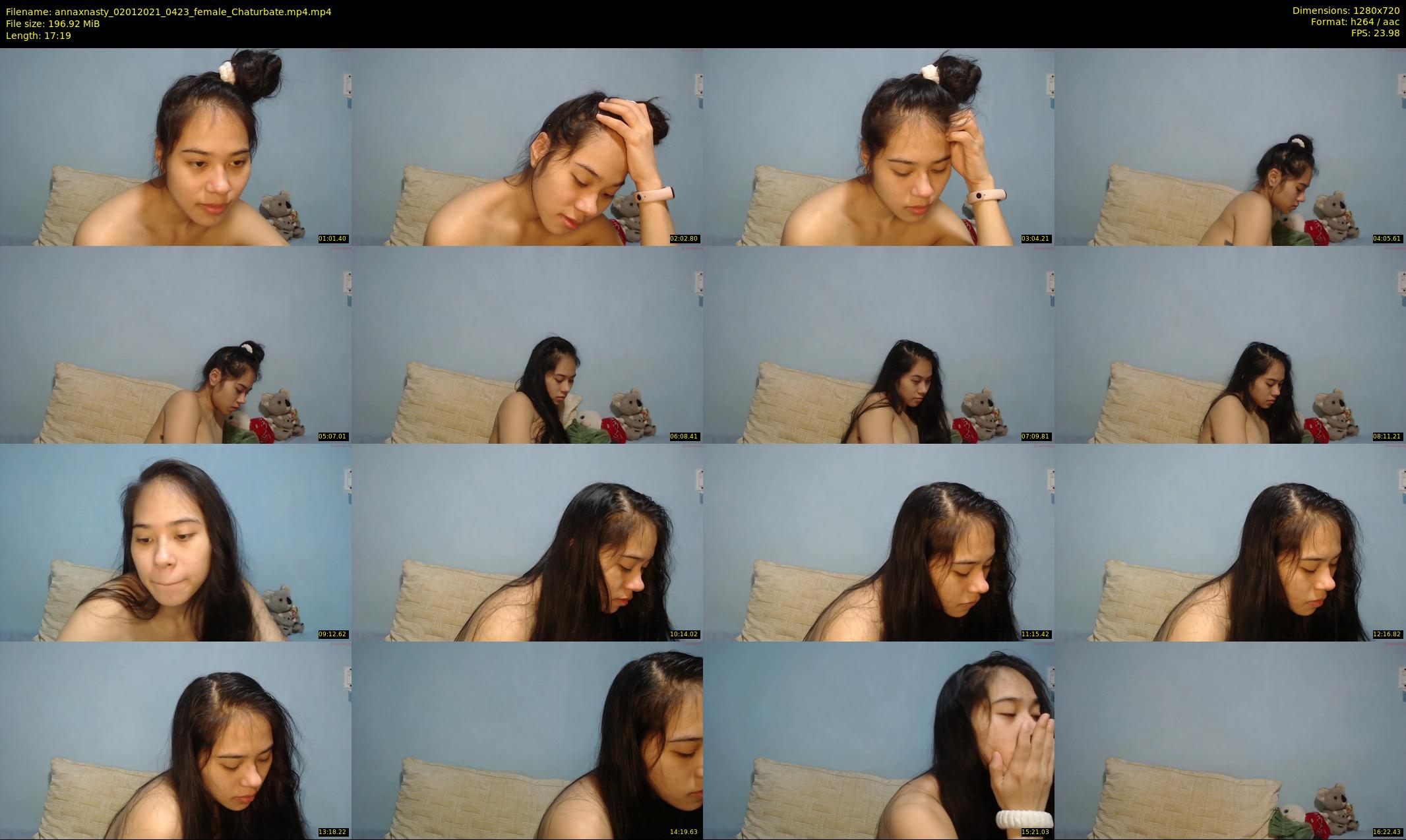annaxnasty — 18 minute Chaturbate female cam show recording, 720p, Jan 2, 2021