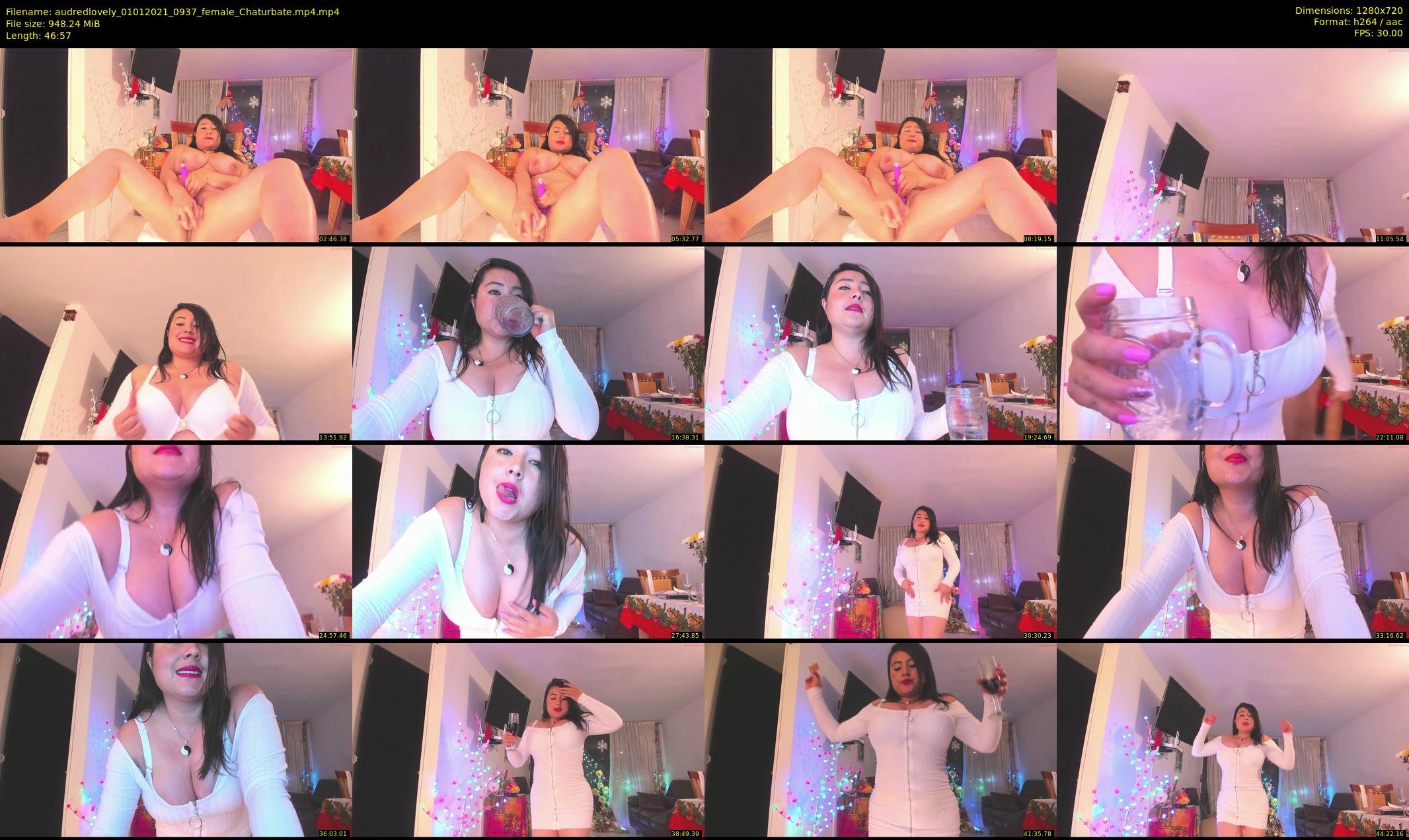audredlovely — 47 minute Chaturbate female cam show recording, 720p, Jan 1, 2021