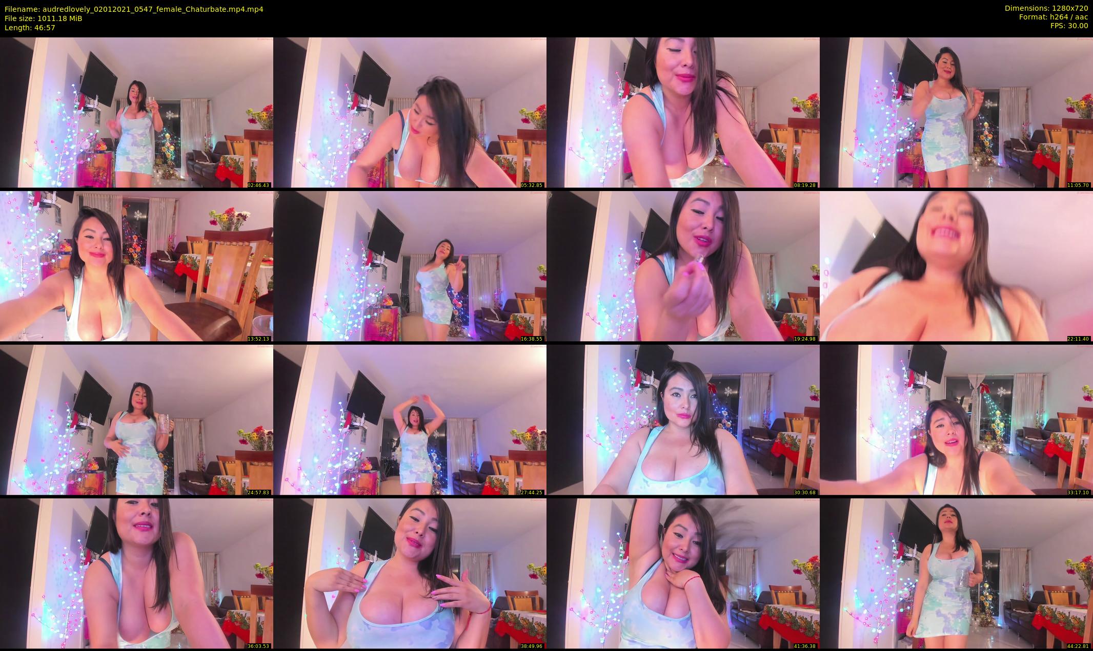 audredlovely — 47 minute Chaturbate female cam show recording, 720p, Jan 2, 2021