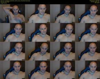 baldyboyy — 7 minute Chaturbate male cam show recording, 480p, Jan 2, 2021