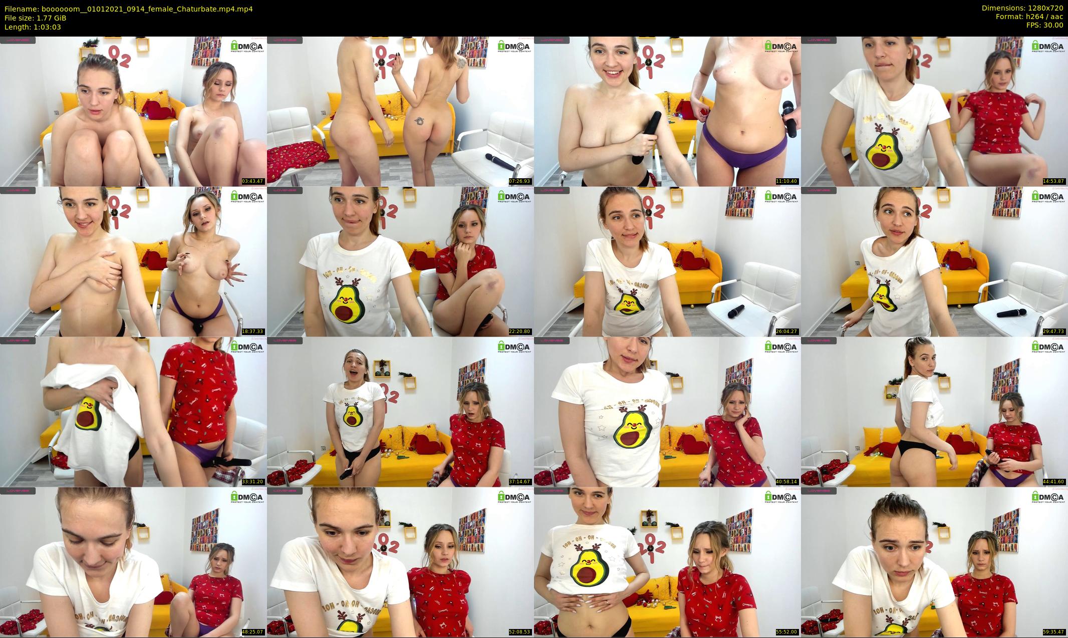 boooooom_ — 64 minute Chaturbate female cam show recording, 720p, Jan 1, 2021