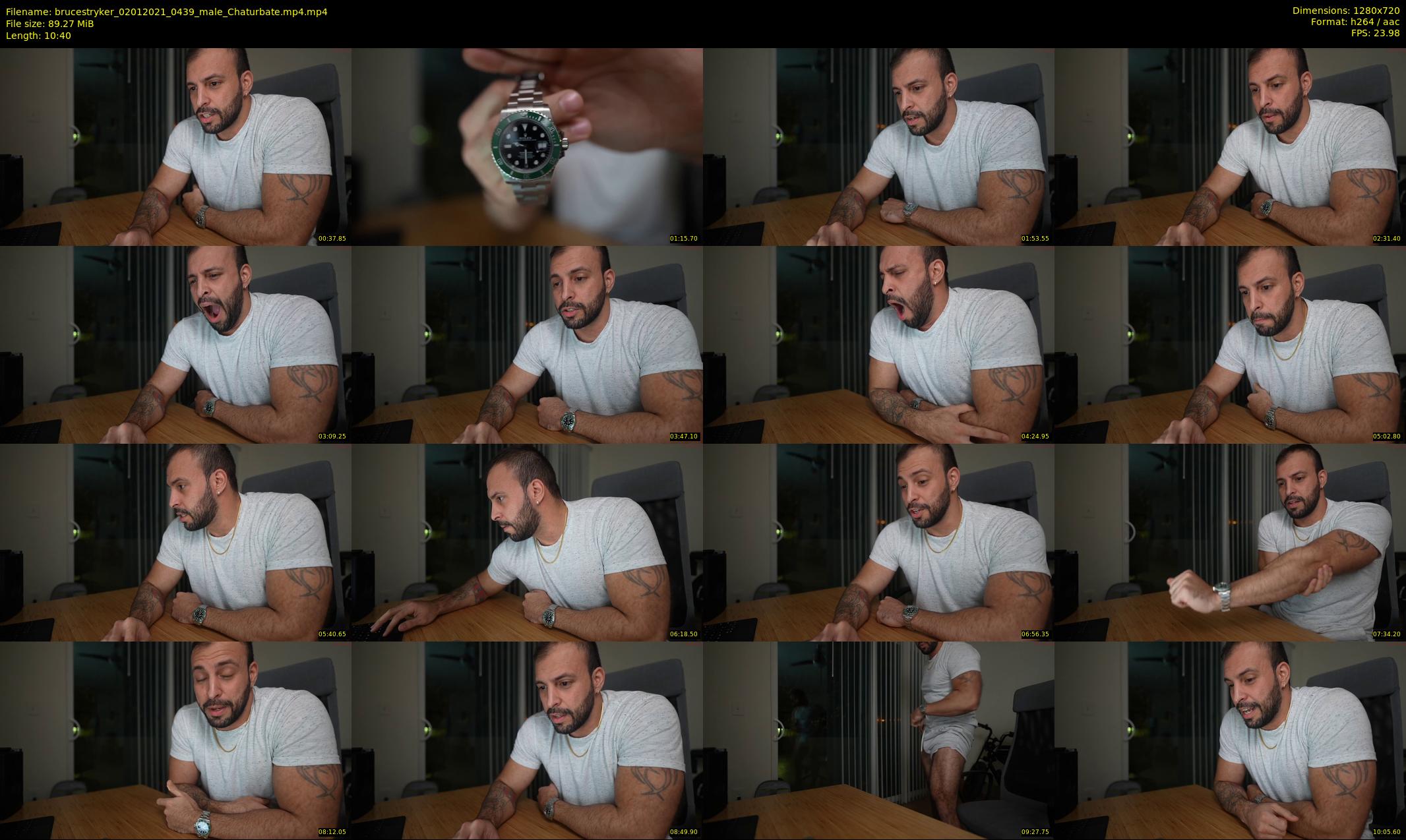brucestryker — 11 minute Chaturbate male cam show recording, 720p, Jan 2, 2021