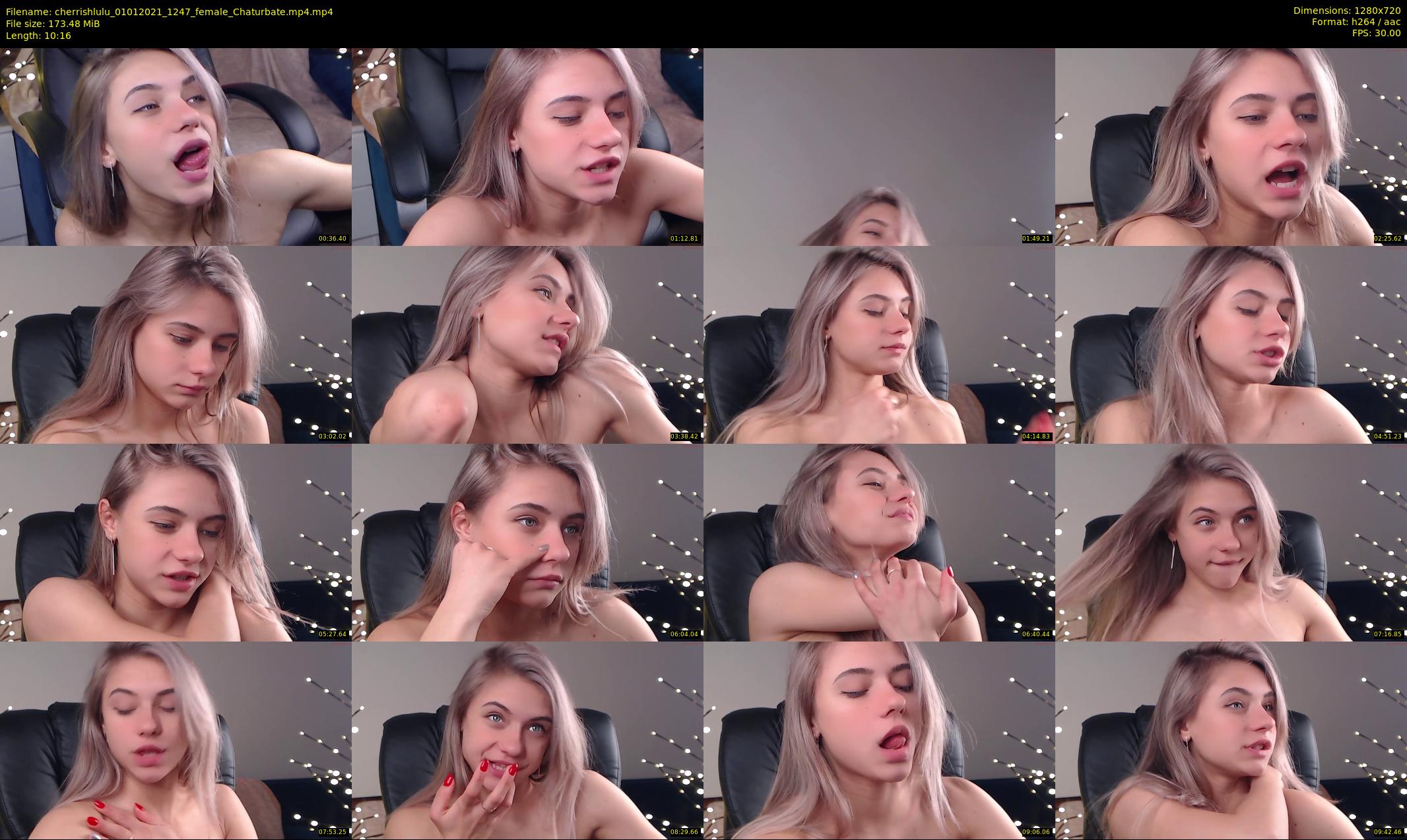 cherrishlulu — 11 minute Chaturbate female cam show recording, 720p, Jan 1, 2021