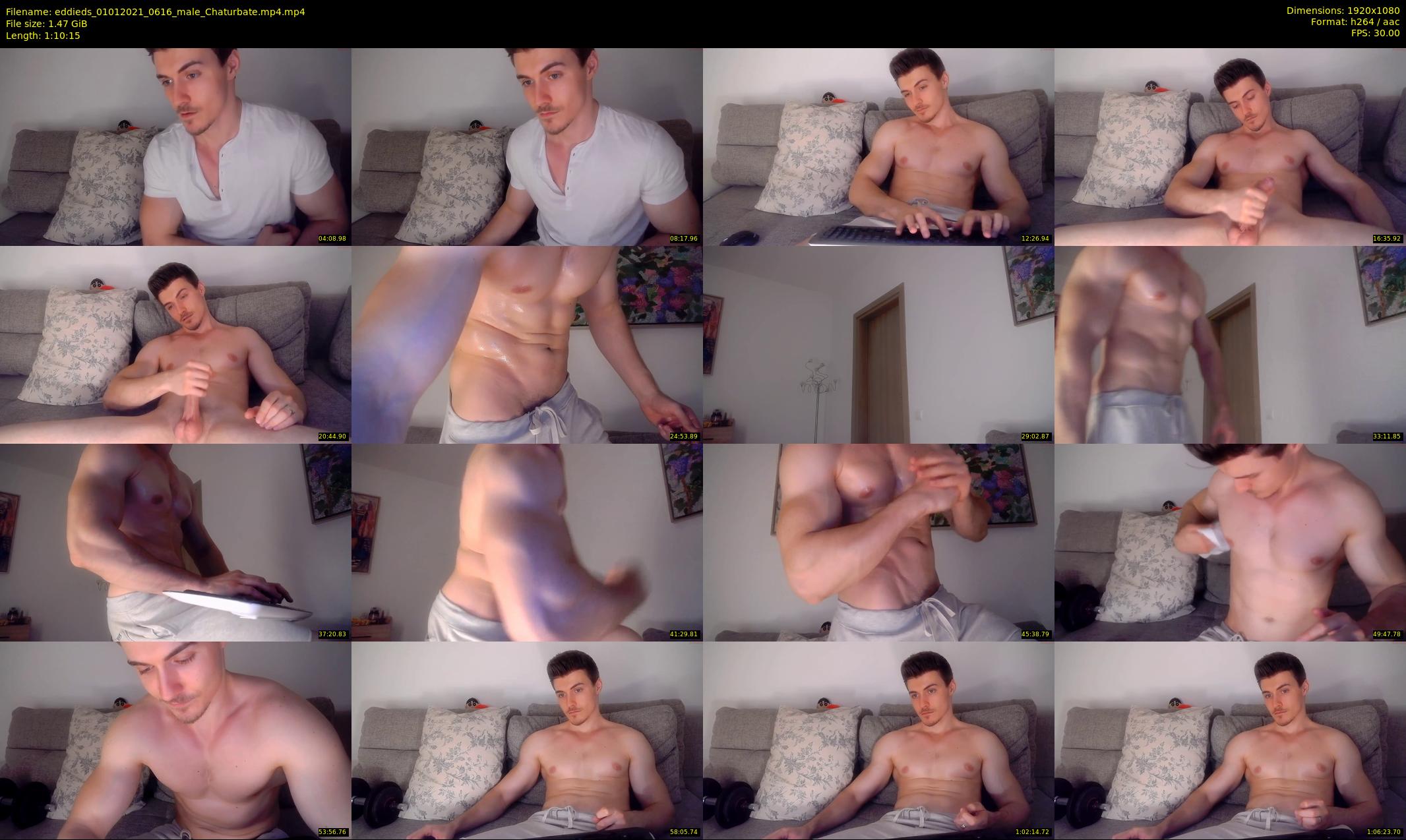 eddieds — 71 minute Chaturbate male cam show recording, 1080p, Jan 1, 2021