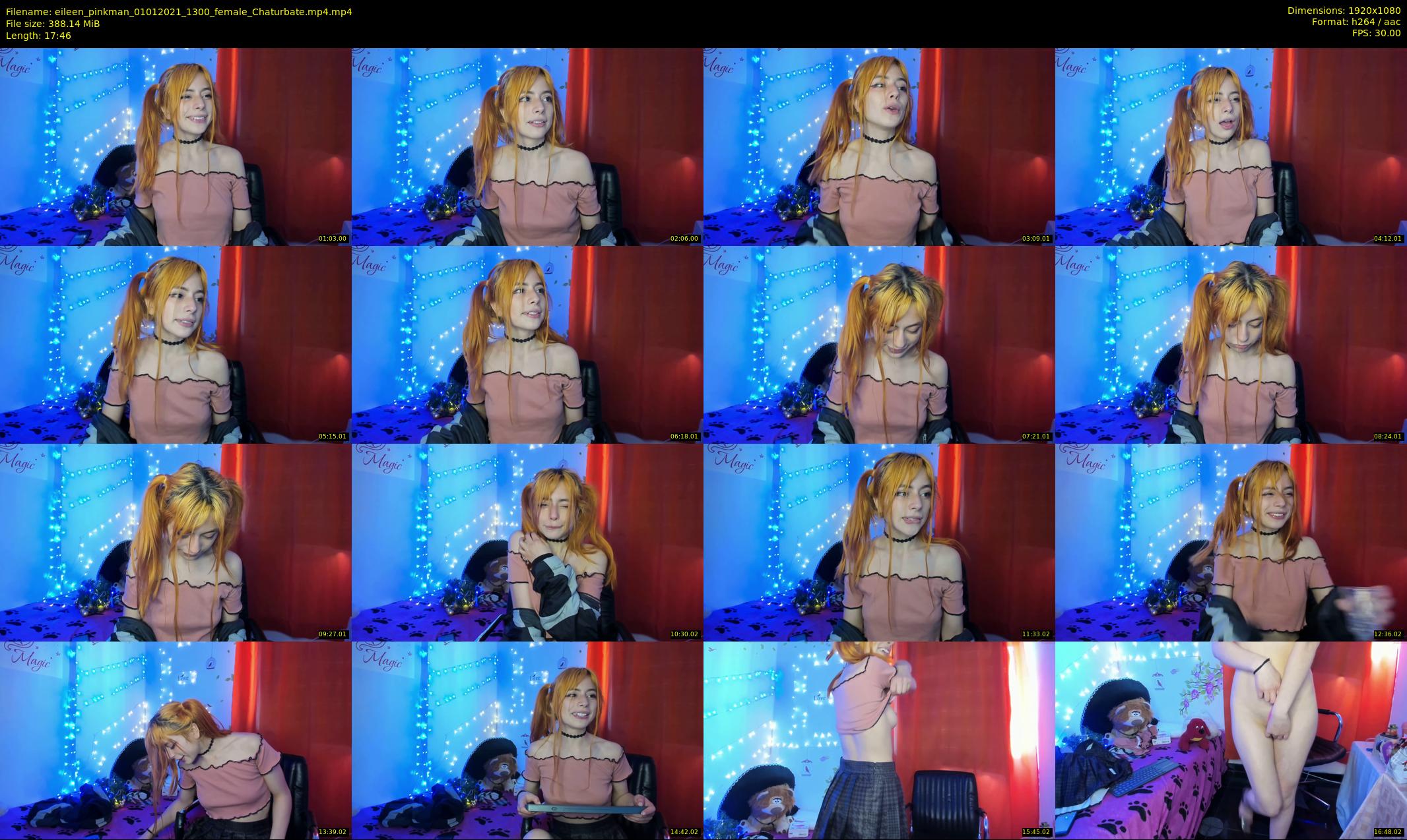 eileen_pinkman — 18 minute Chaturbate female cam show recording, 1080p, Jan 1, 2021