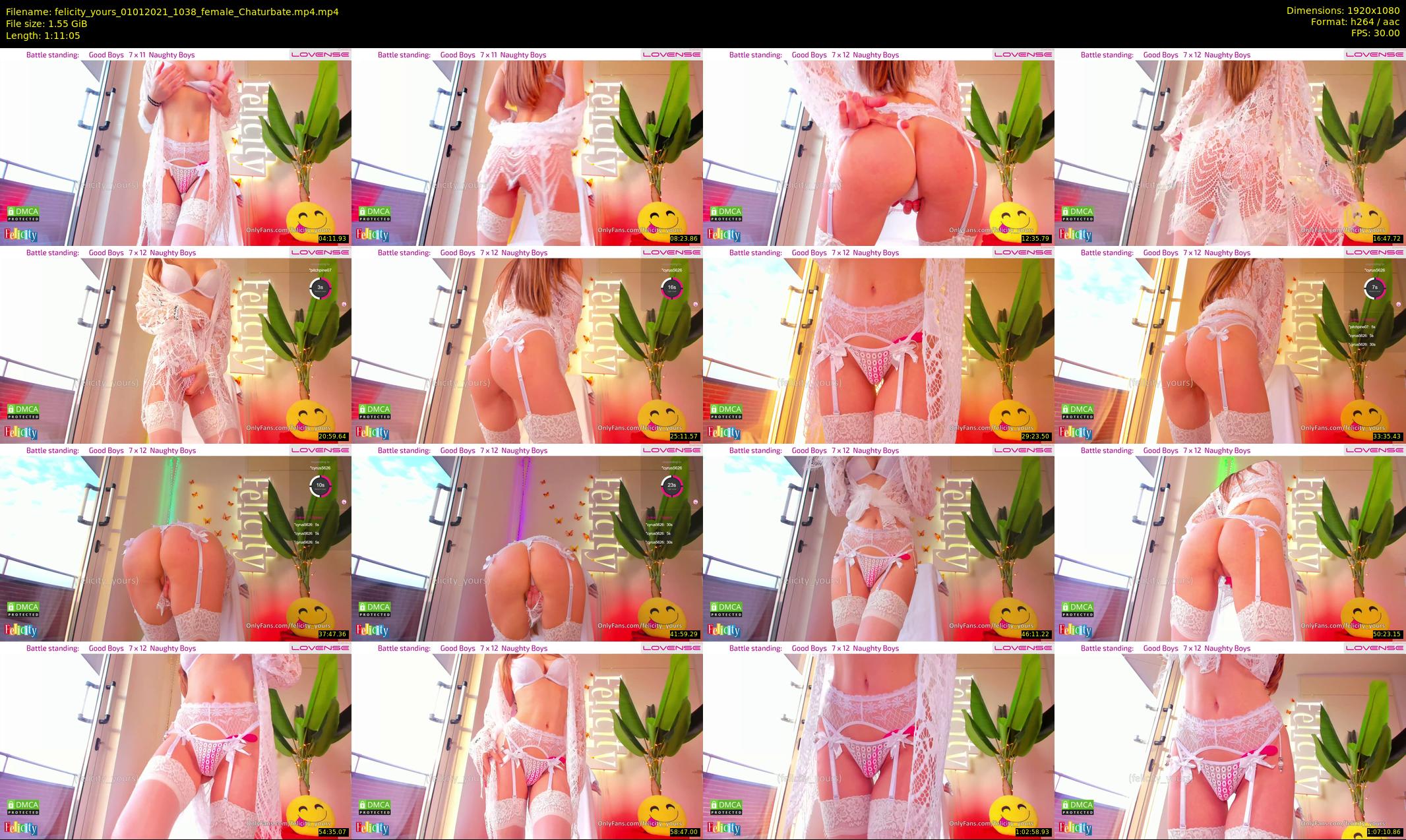 felicity_yours — 72 minute Chaturbate female cam show recording, 1080p, Jan 1, 2021