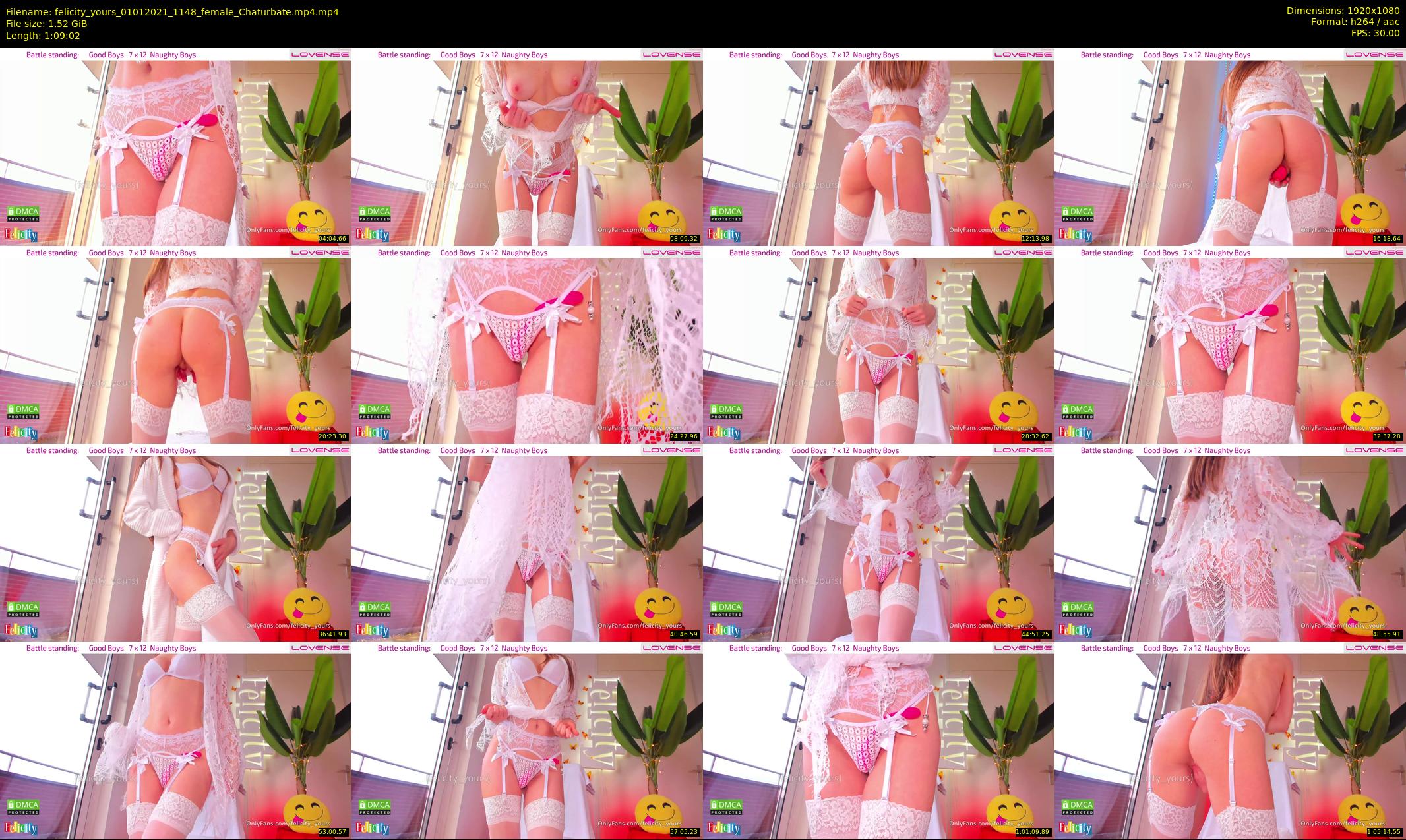 felicity_yours — 70 minute Chaturbate female cam show recording, 1080p, Jan 1, 2021