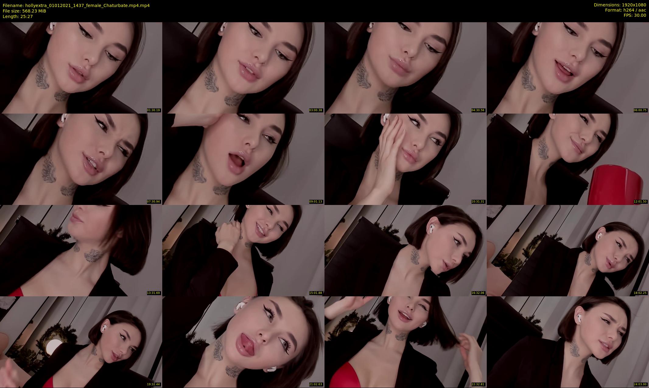 hollyextra — 26 minute Chaturbate female cam show recording, 1080p, Jan 1, 2021