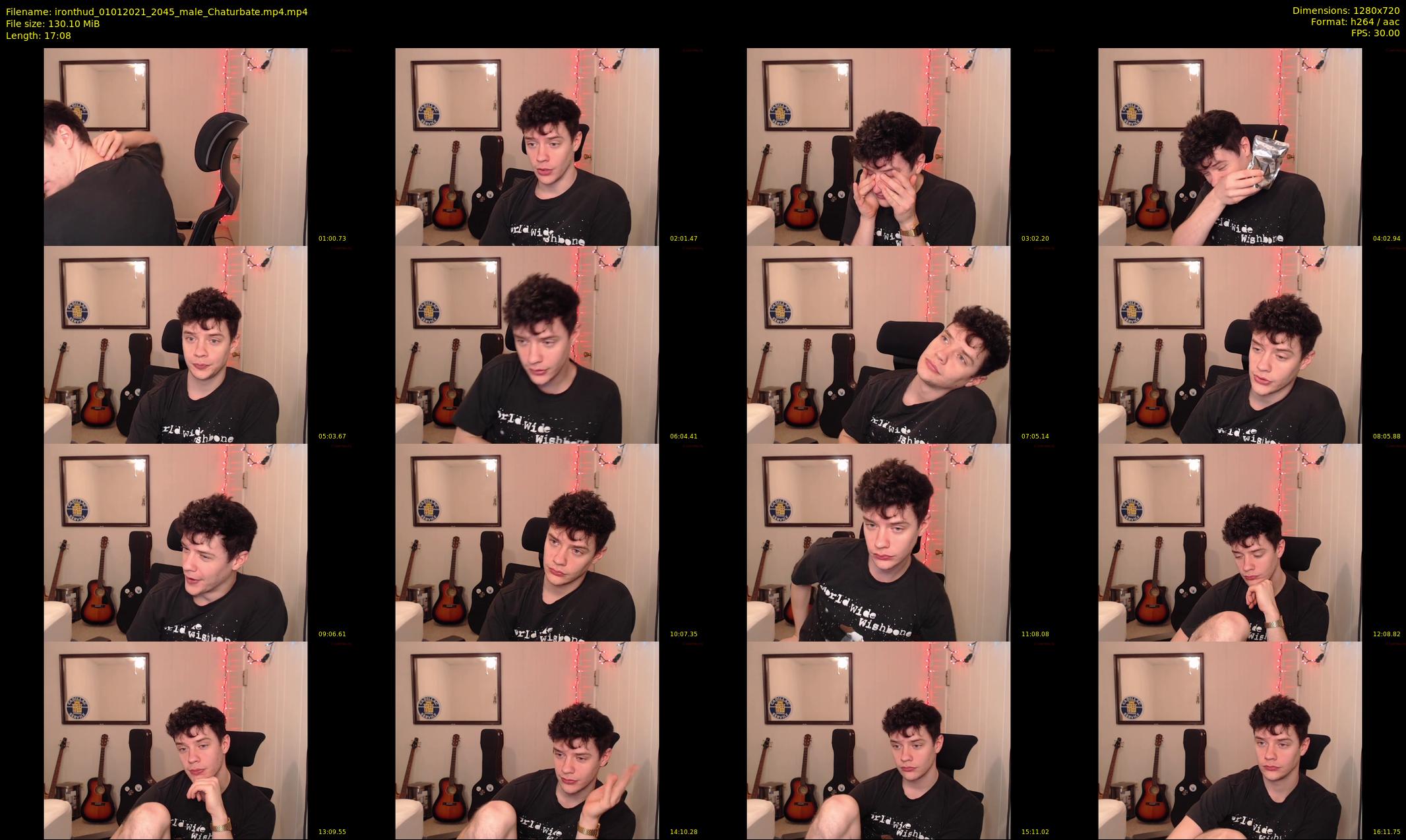 ironthud — 18 minute Chaturbate male cam show recording, 720p, Jan 1, 2021
