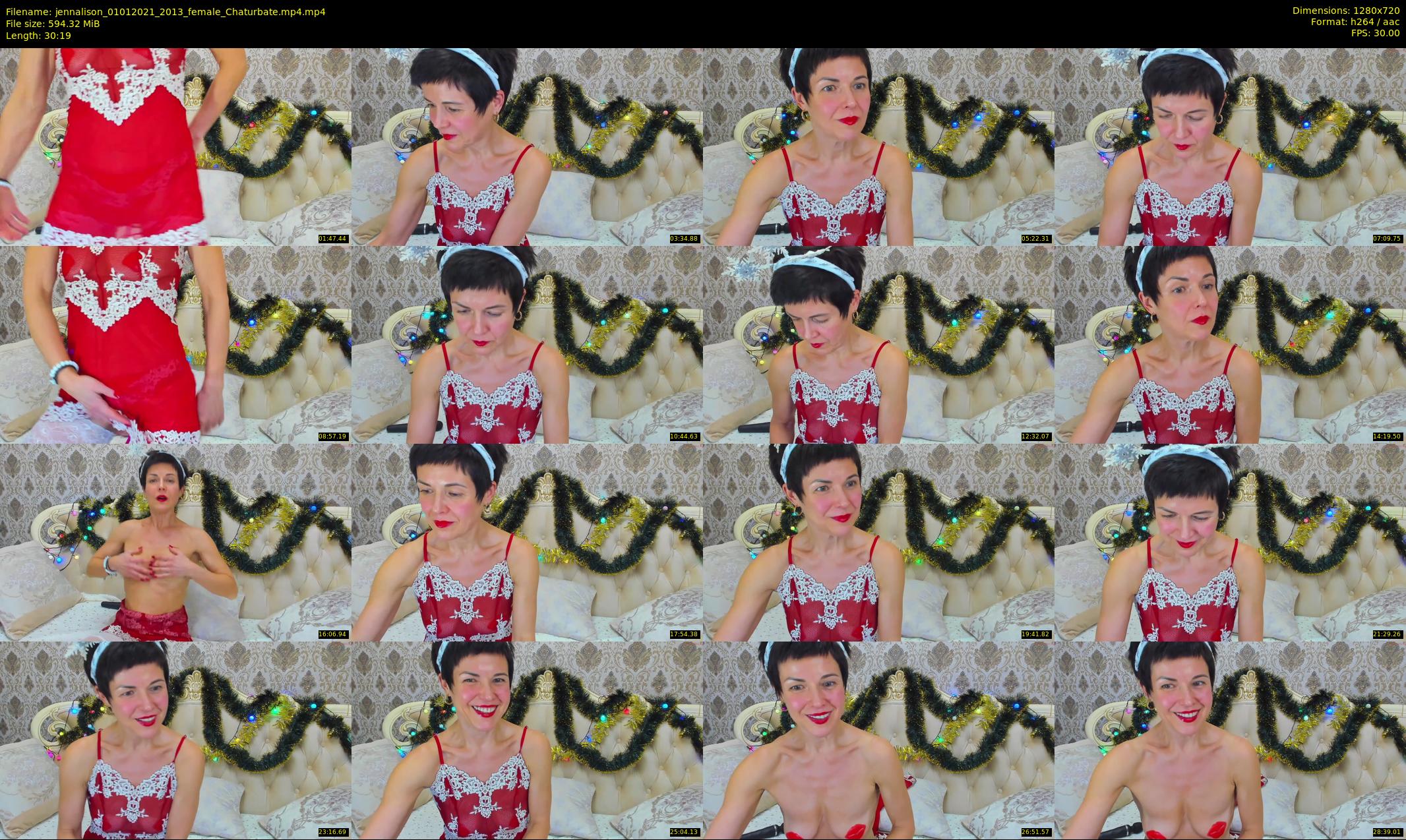 jennalison — 31 minute Chaturbate female cam show recording, 720p, Jan 1, 2021