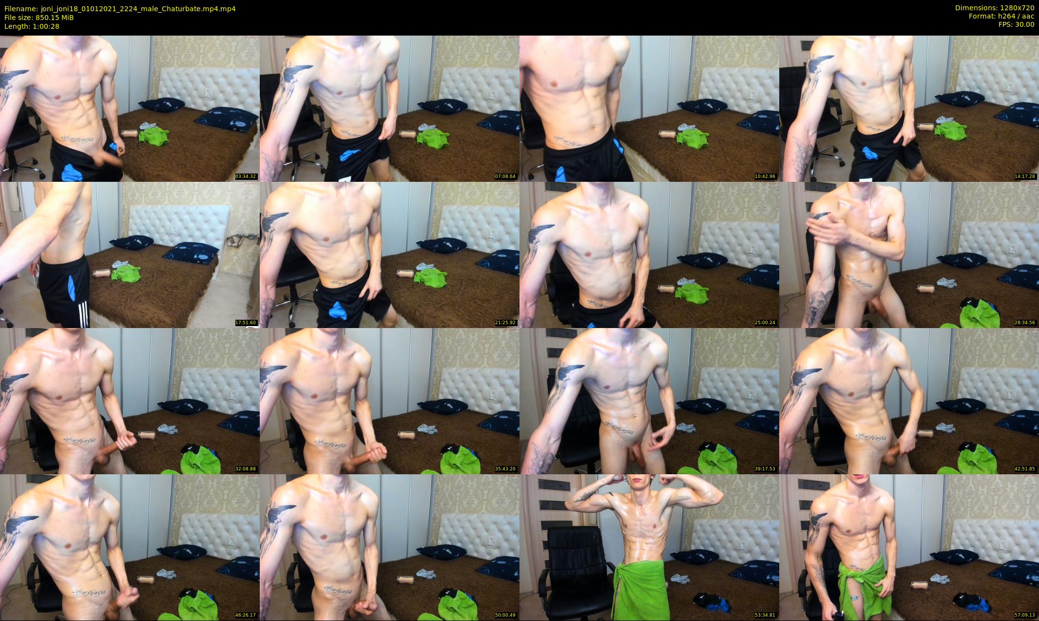 joni_joni18 — 61 minute Chaturbate male cam show recording, 720p, Jan 1, 2021