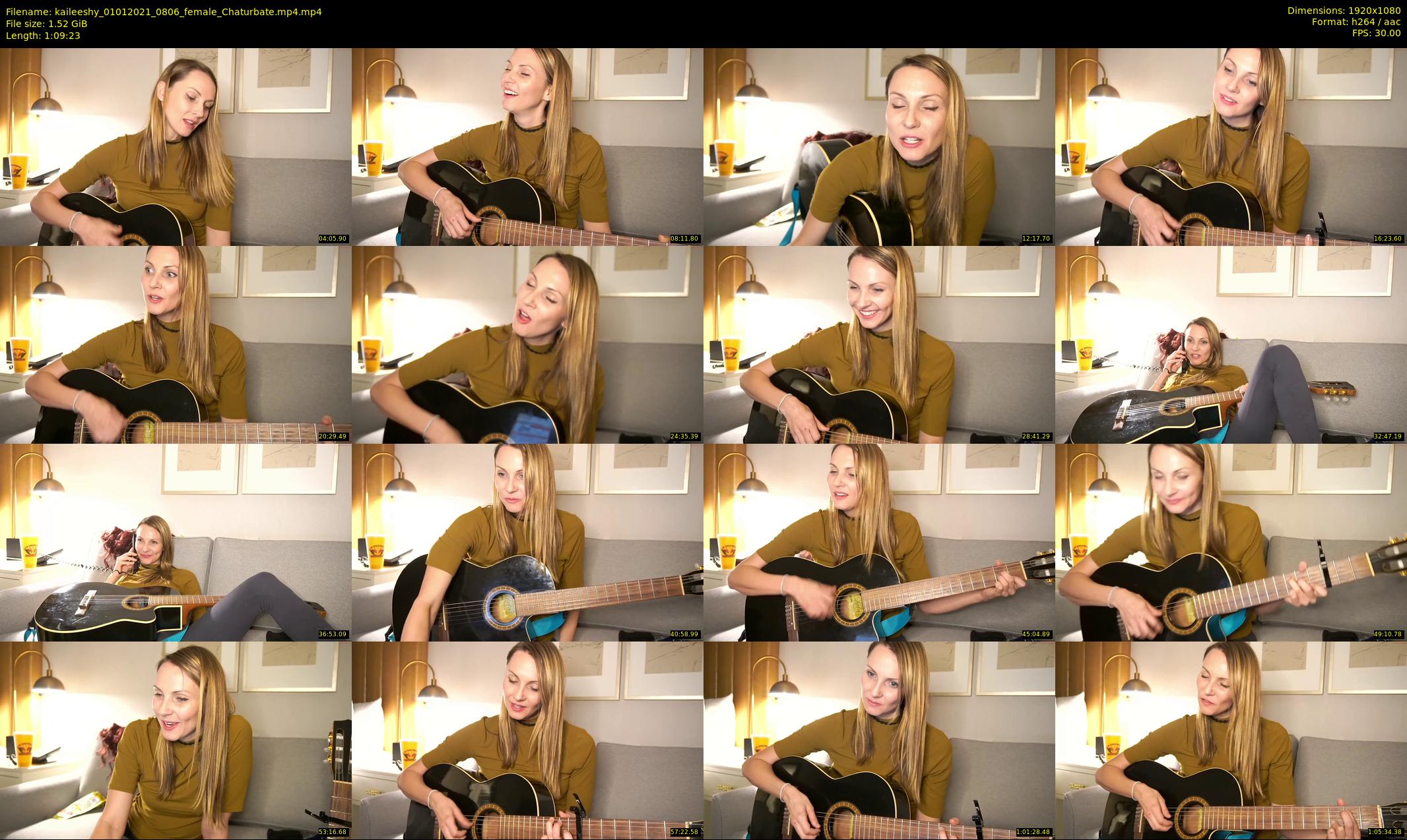 kaileeshy — 70 minute Chaturbate female cam show recording, 1080p, Jan 1, 2021