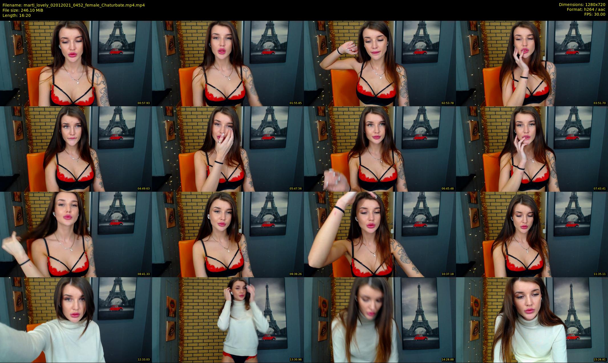 marti_lovely — 17 minute Chaturbate female cam show recording, 720p, Jan 2, 2021