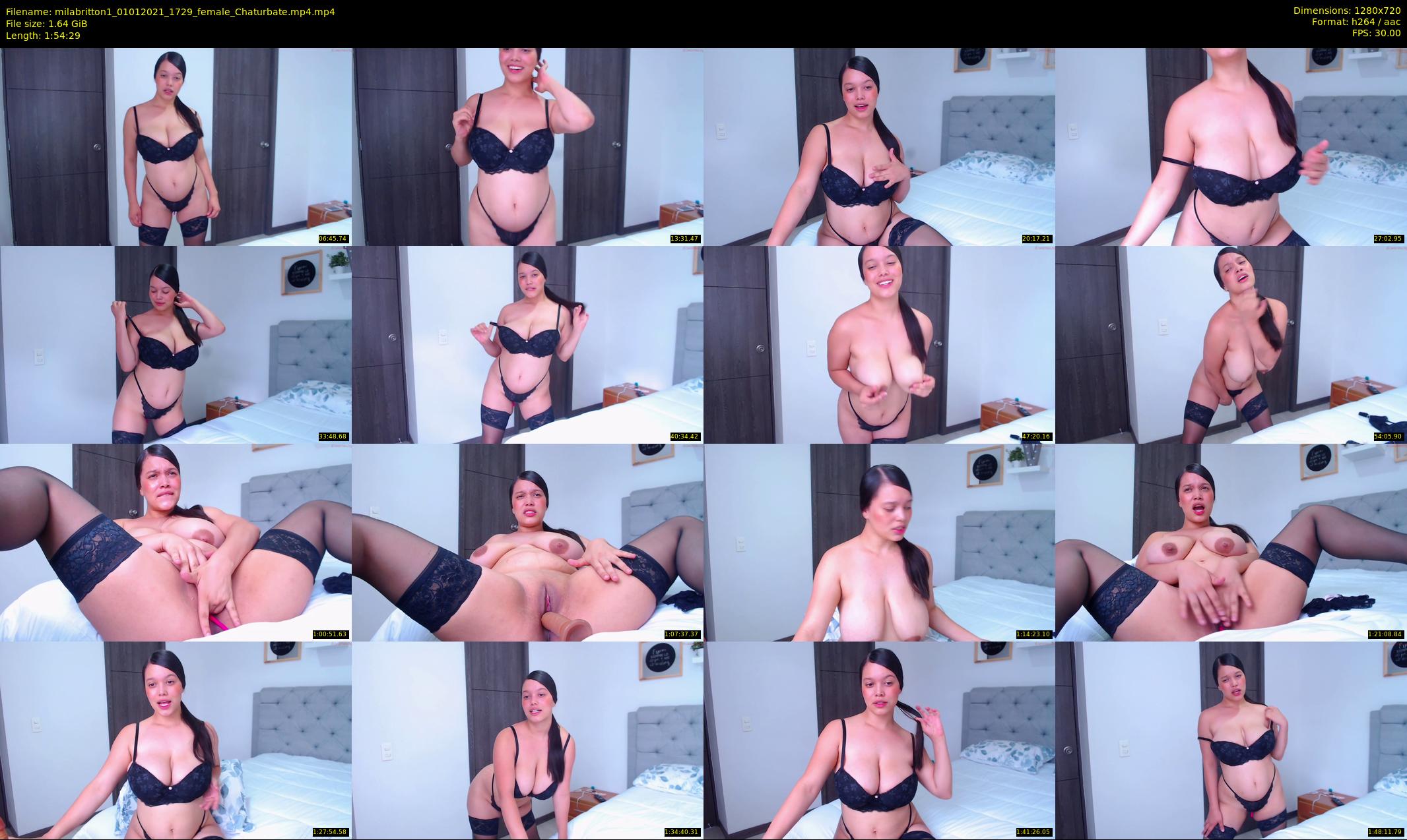 milabritton1 — 115 minute Chaturbate female cam show recording, 720p, Jan 1, 2021