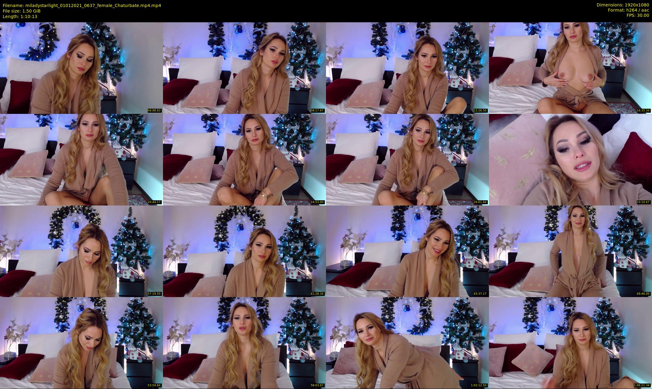 miladystarlight — 71 minute Chaturbate female cam show recording, 1080p, Jan 1, 2021
