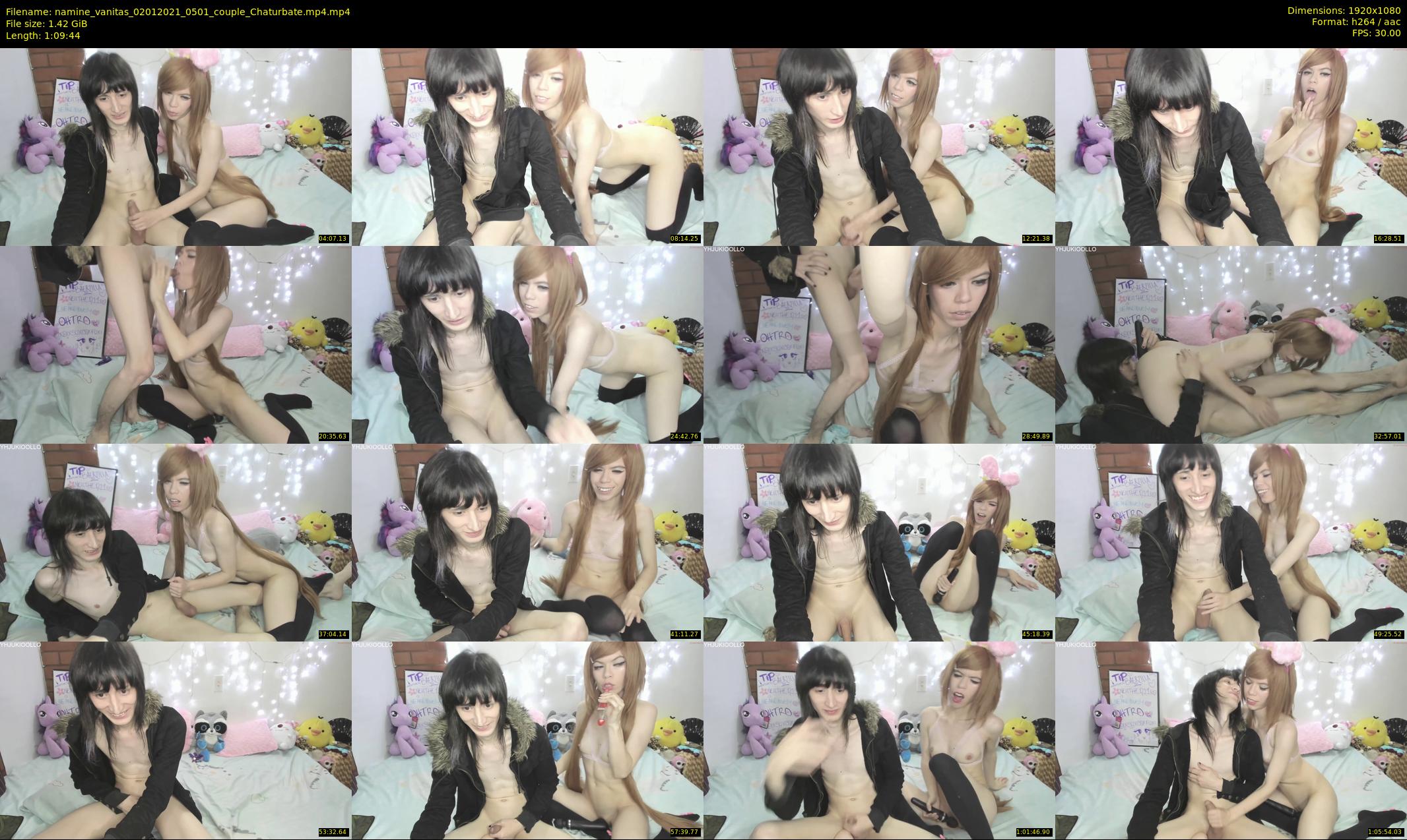 namine_vanitas — 70 minute Chaturbate couple cam show recording, 1080p, Jan 2, 2021