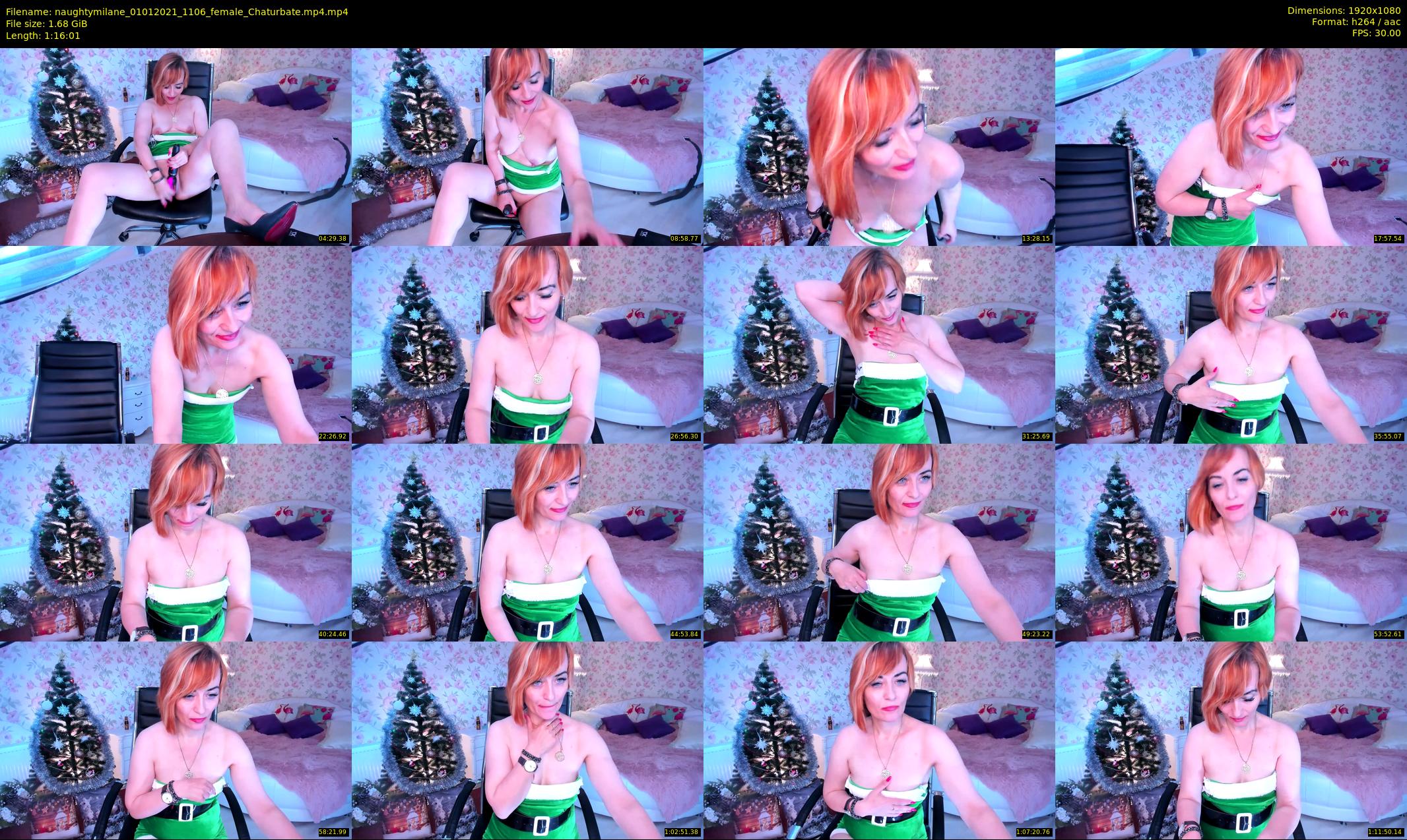 naughtymilane — 77 minute Chaturbate female cam show recording, 1080p, Jan 1, 2021
