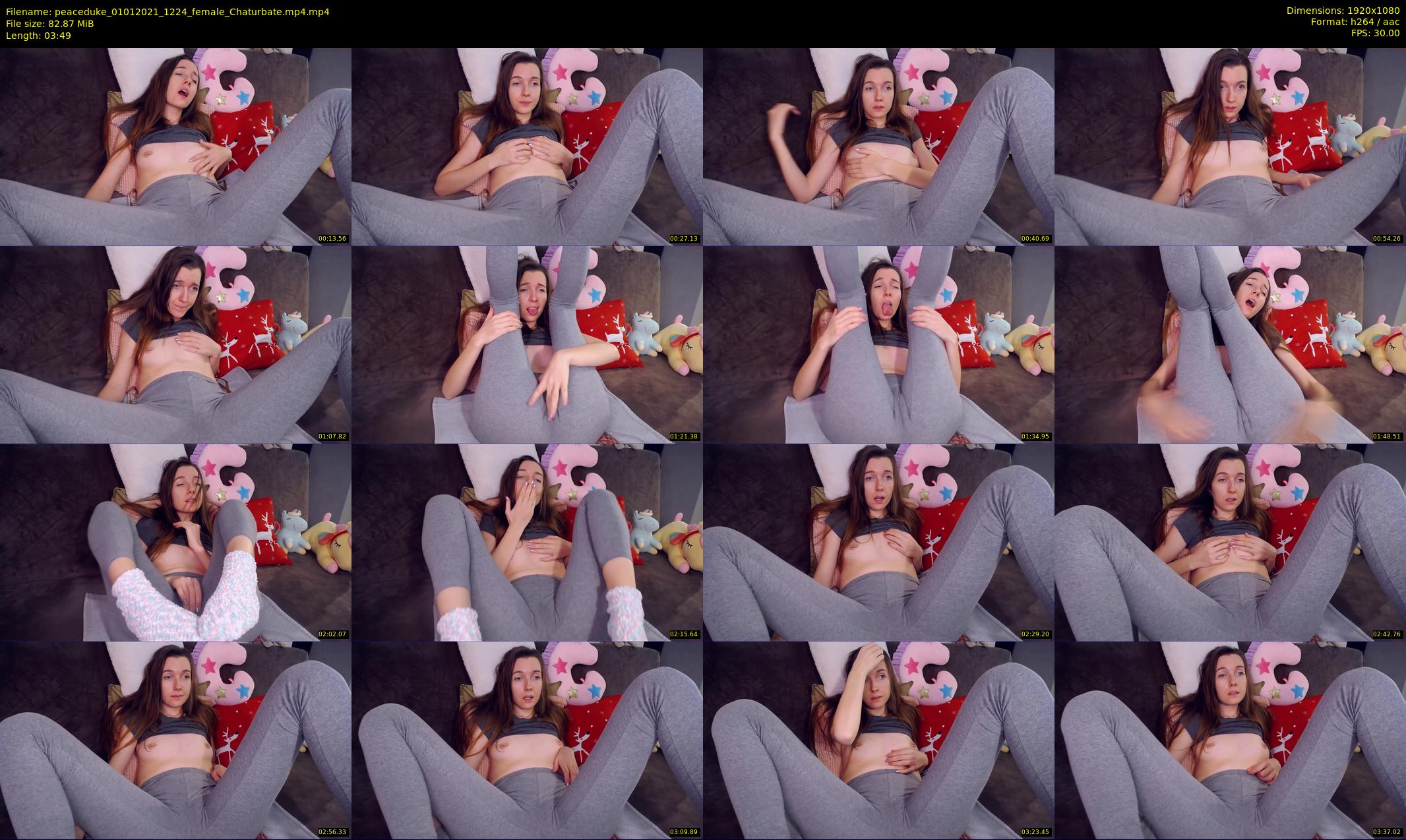 peaceduke — 4 minute Chaturbate female cam show recording, 1080p, Jan 1, 2021