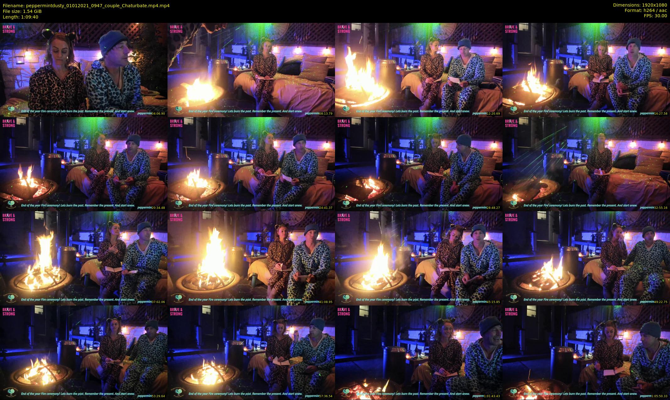 peppermintdusty — 70 minute Chaturbate couple cam show recording, 1080p, Jan 1, 2021