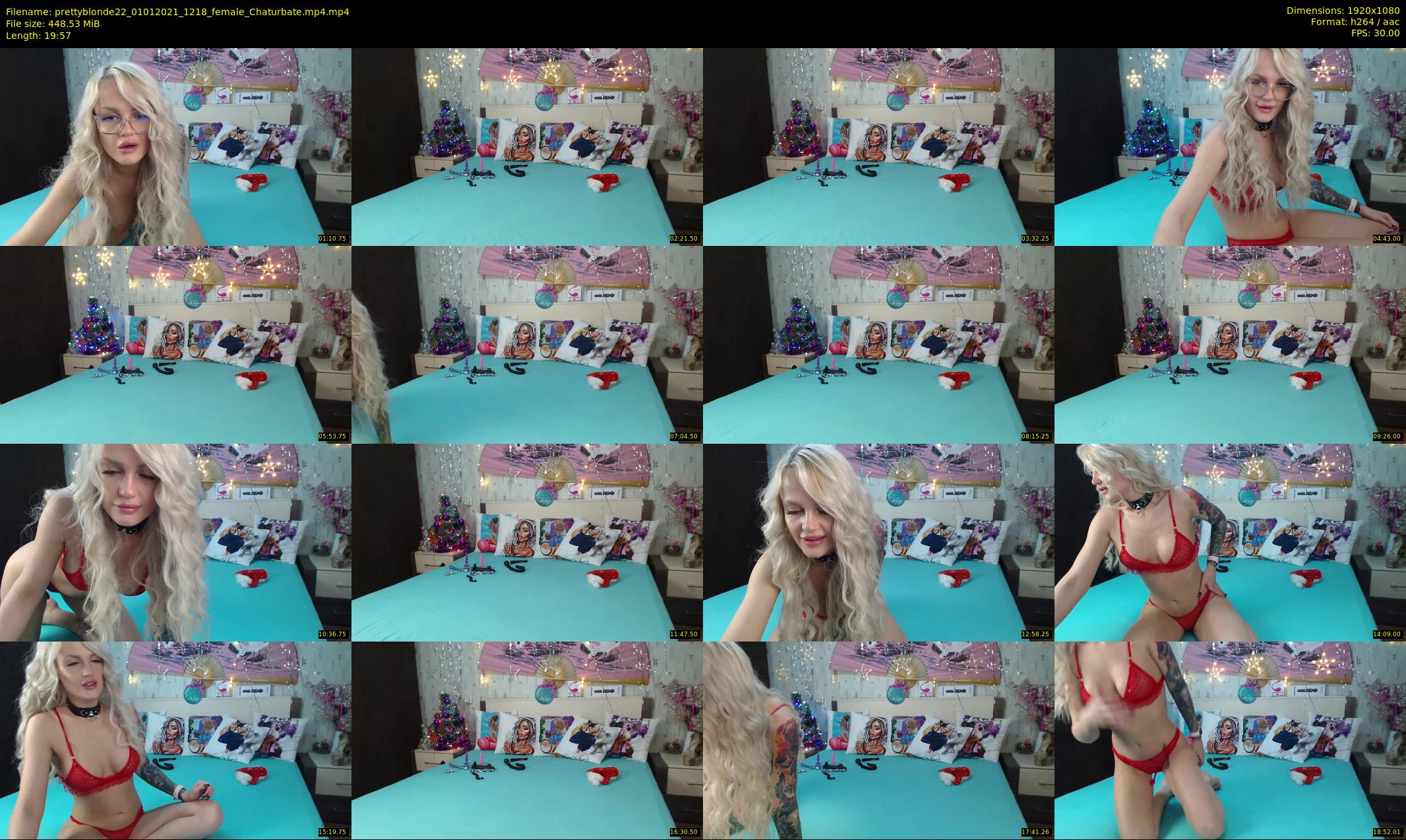 prettyblonde22 — 20 minute Chaturbate female cam show recording, 1080p, Jan 1, 2021